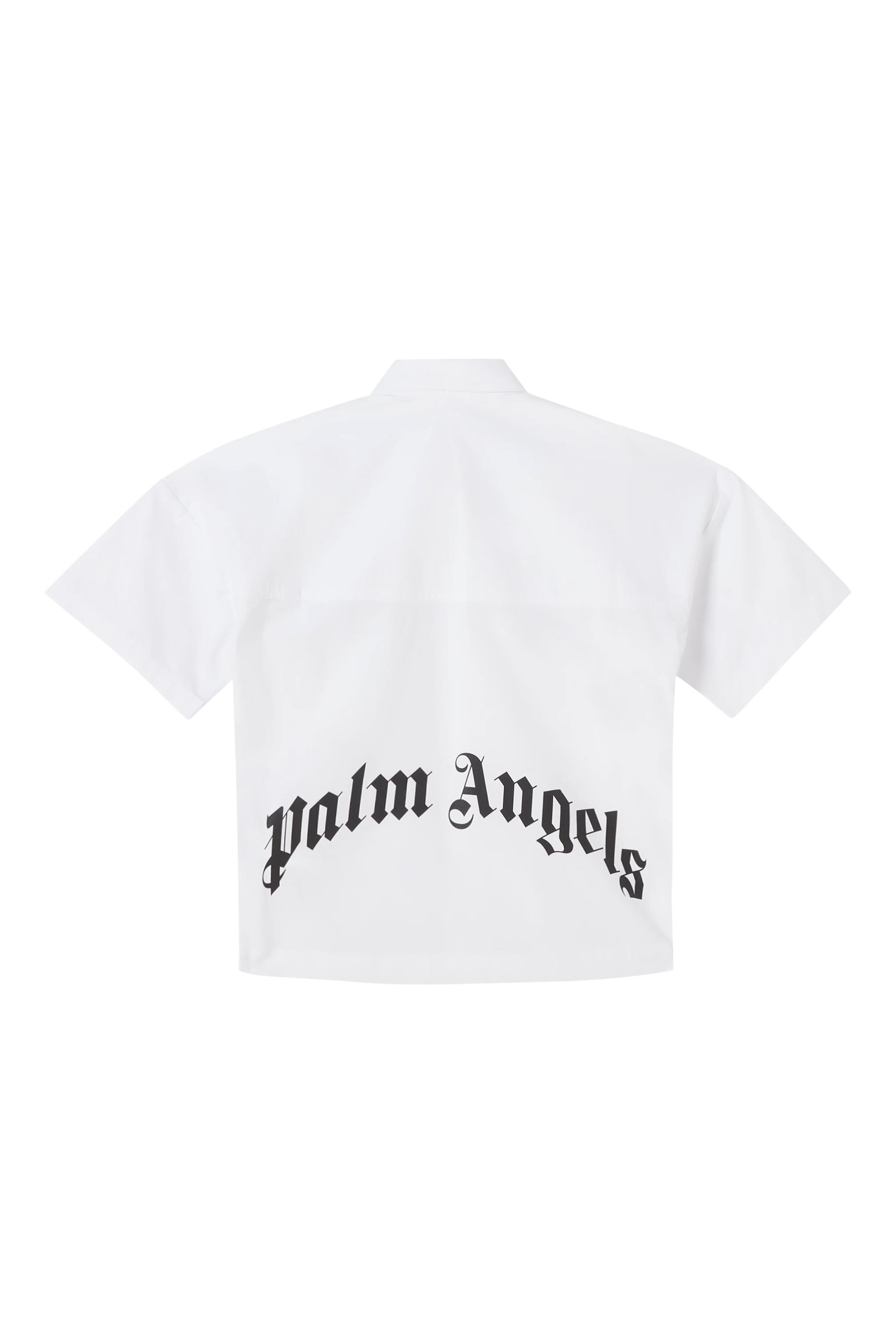 Kids Curved Logo Over Shirt