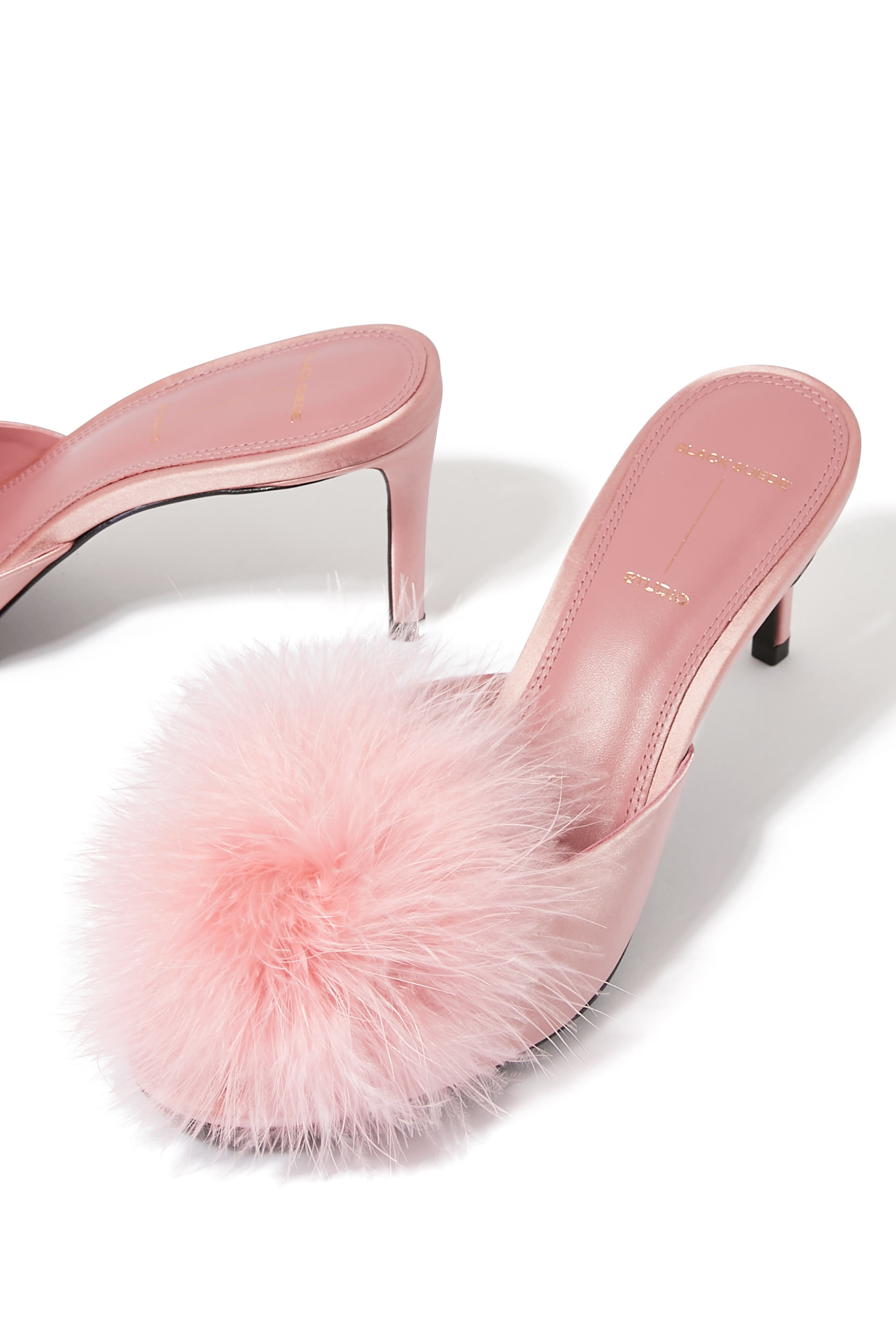 Ricca 65mm Satin Mules