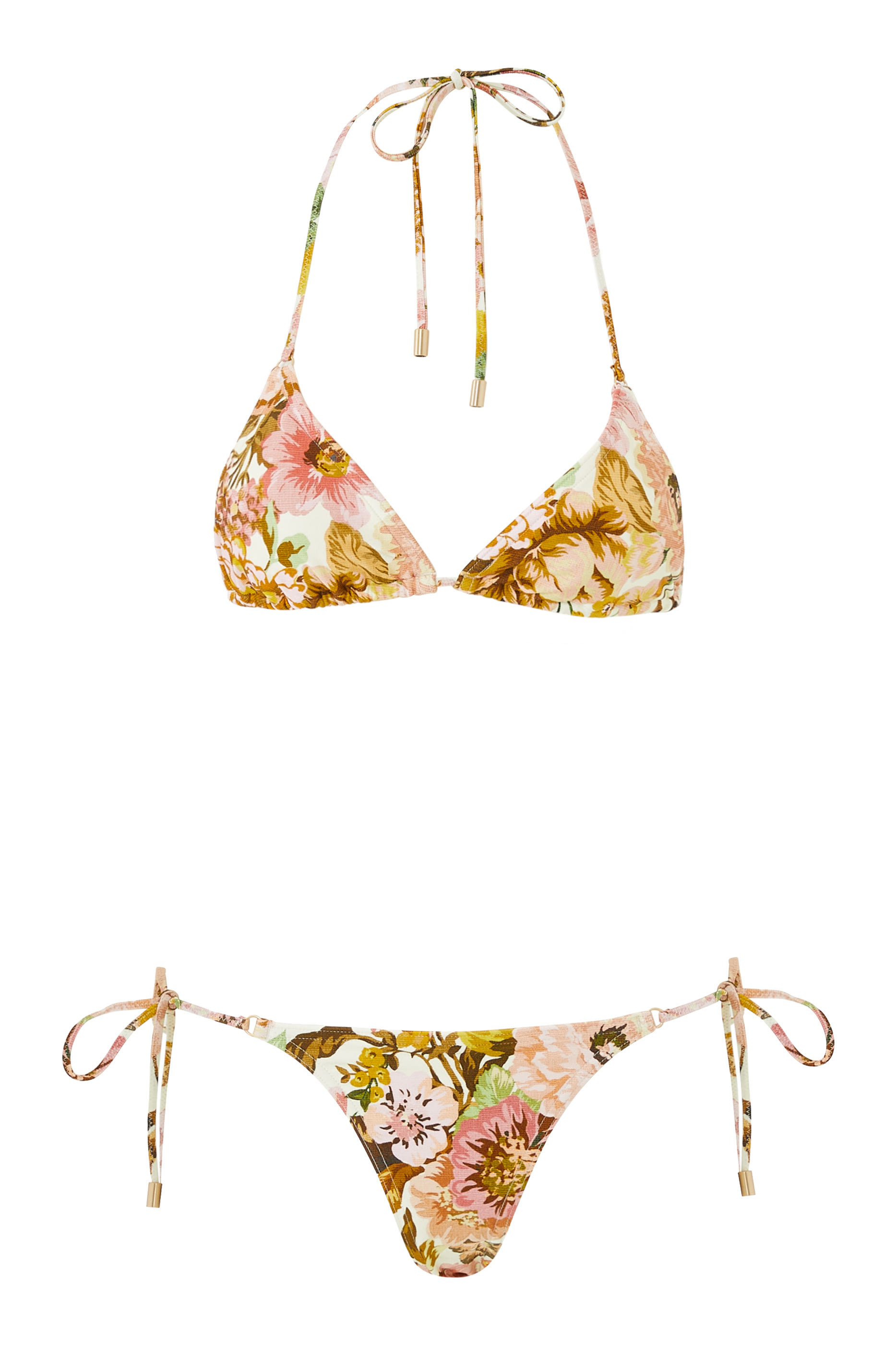 Golden Mini Tri Bikini