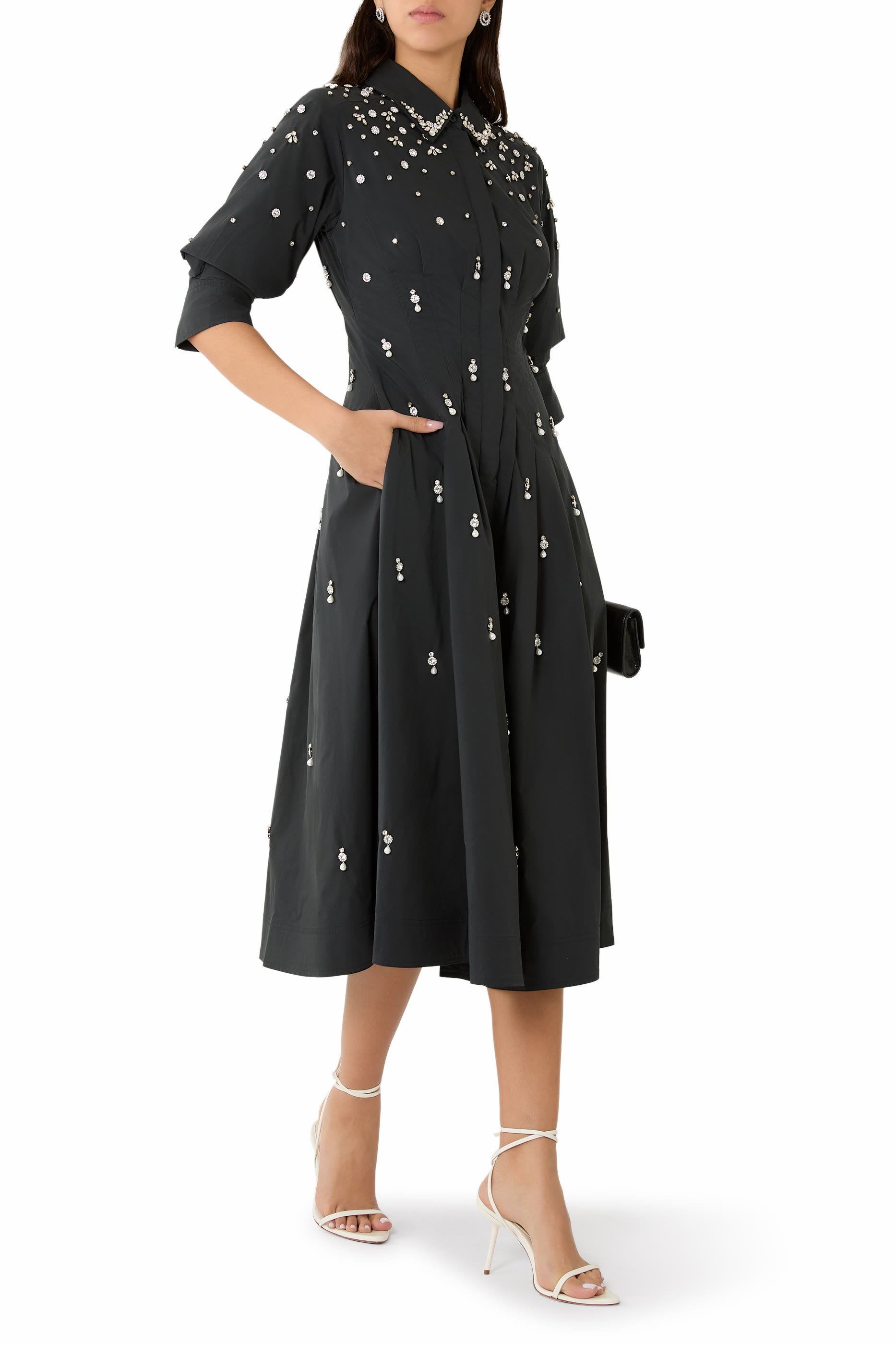 Jazz Embellished Midi Dress