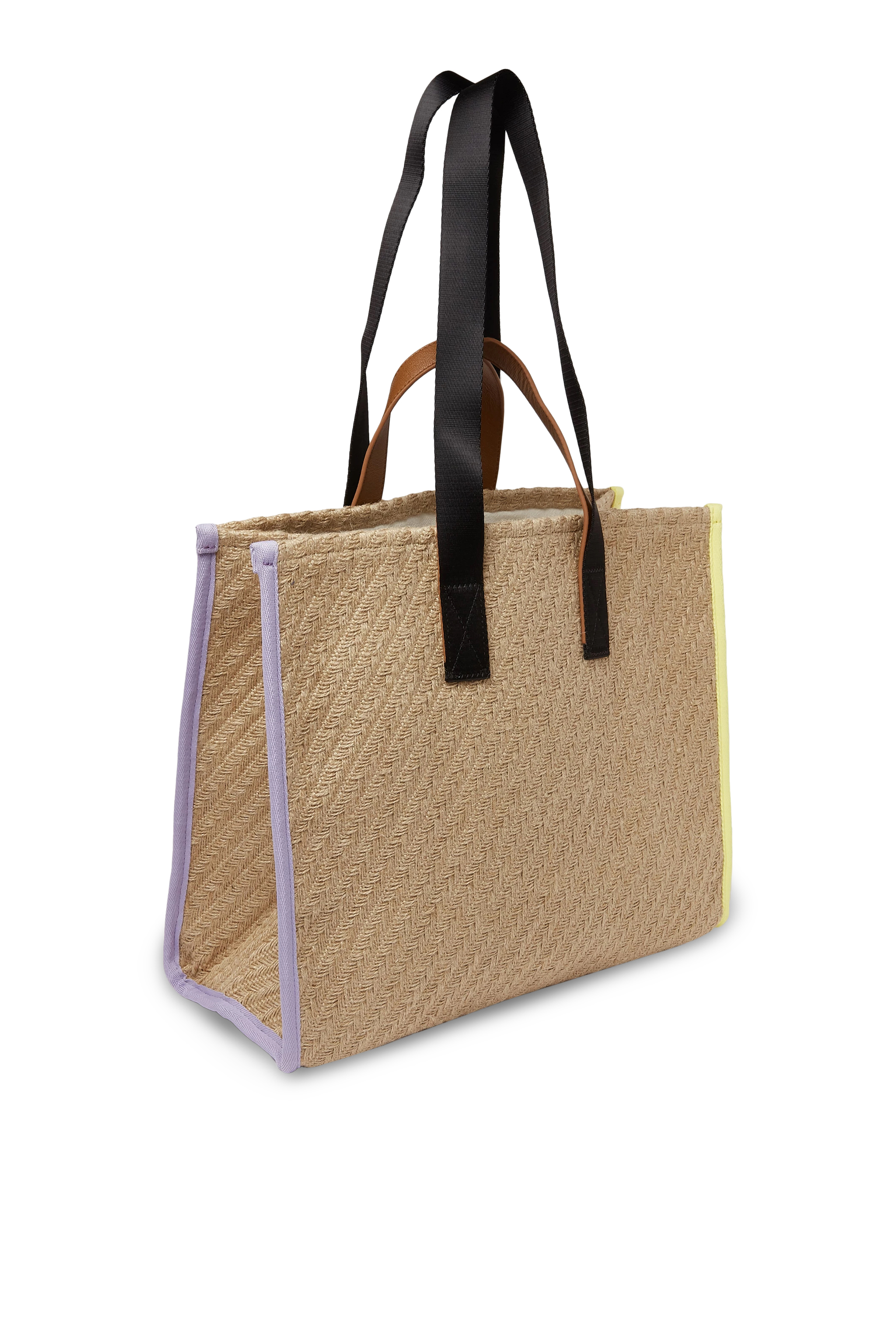 See By Bye Straw Tote Bag