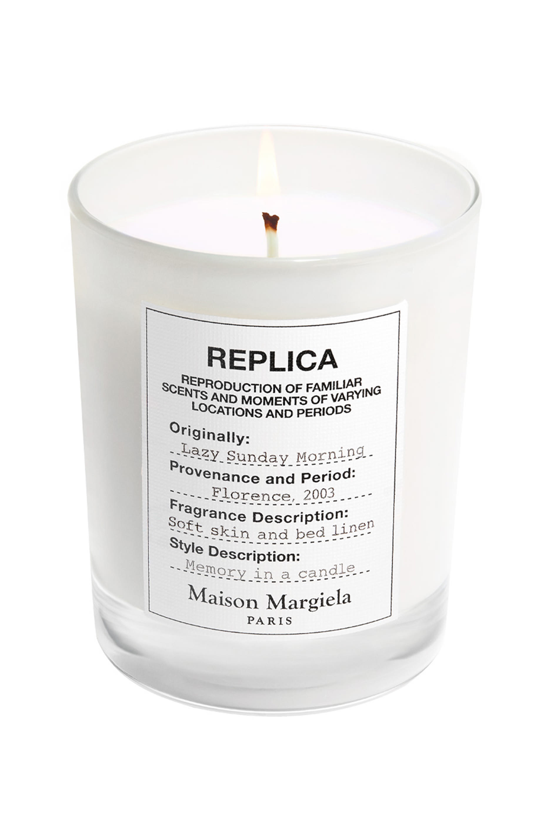 Replica Lazy Sunday Morning Candle