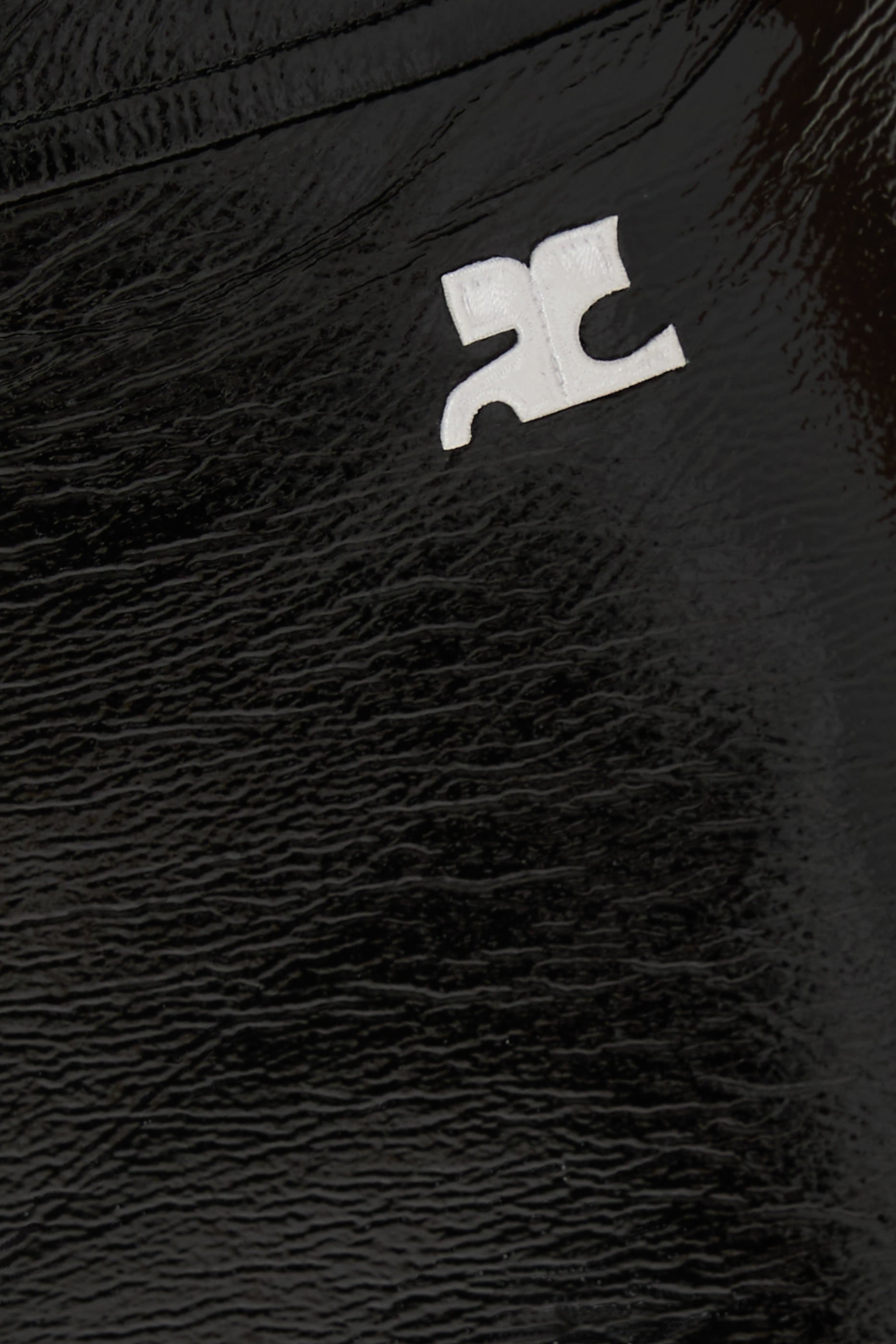 Reedition Vinyl Mini Skirt