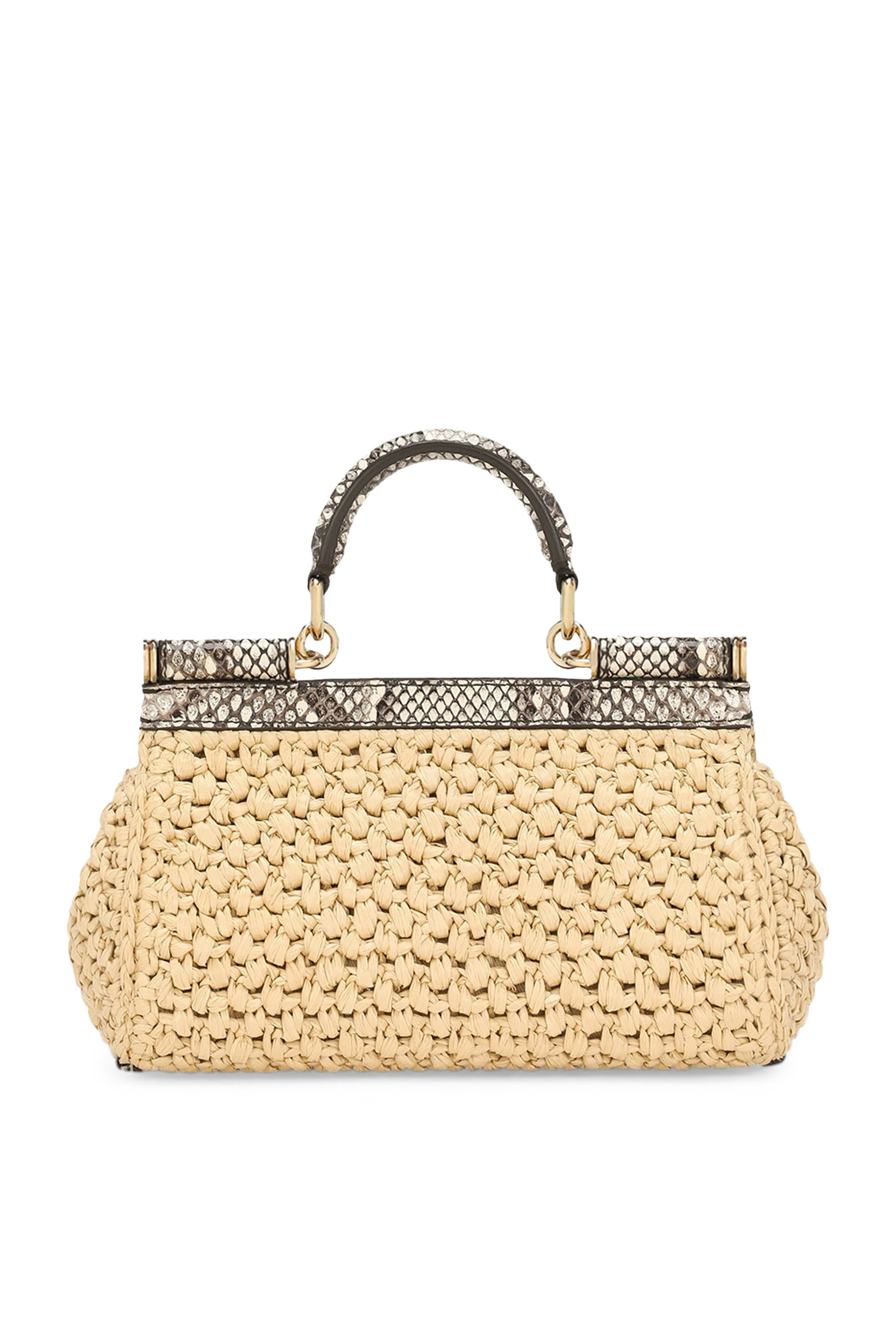 Small Sicily Raffia Crochet Bag