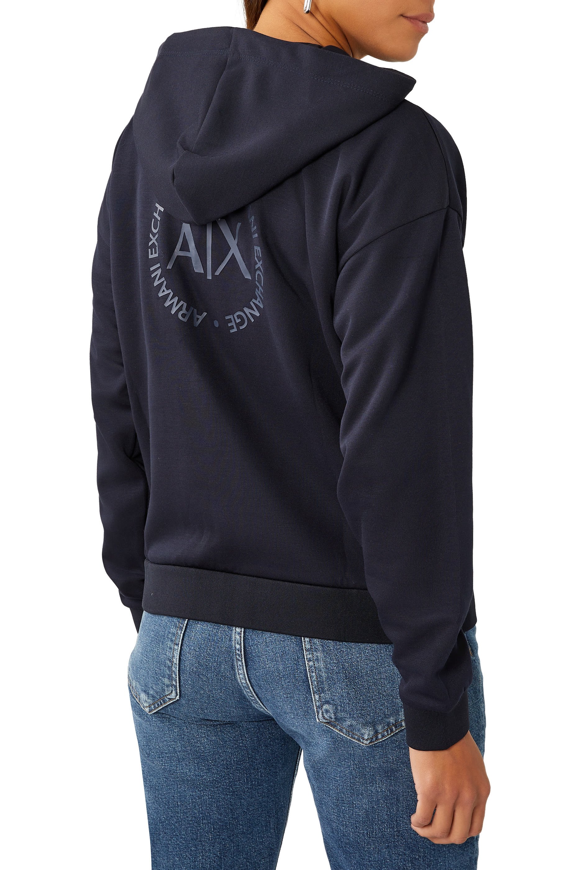 Logo Zip Hoodie