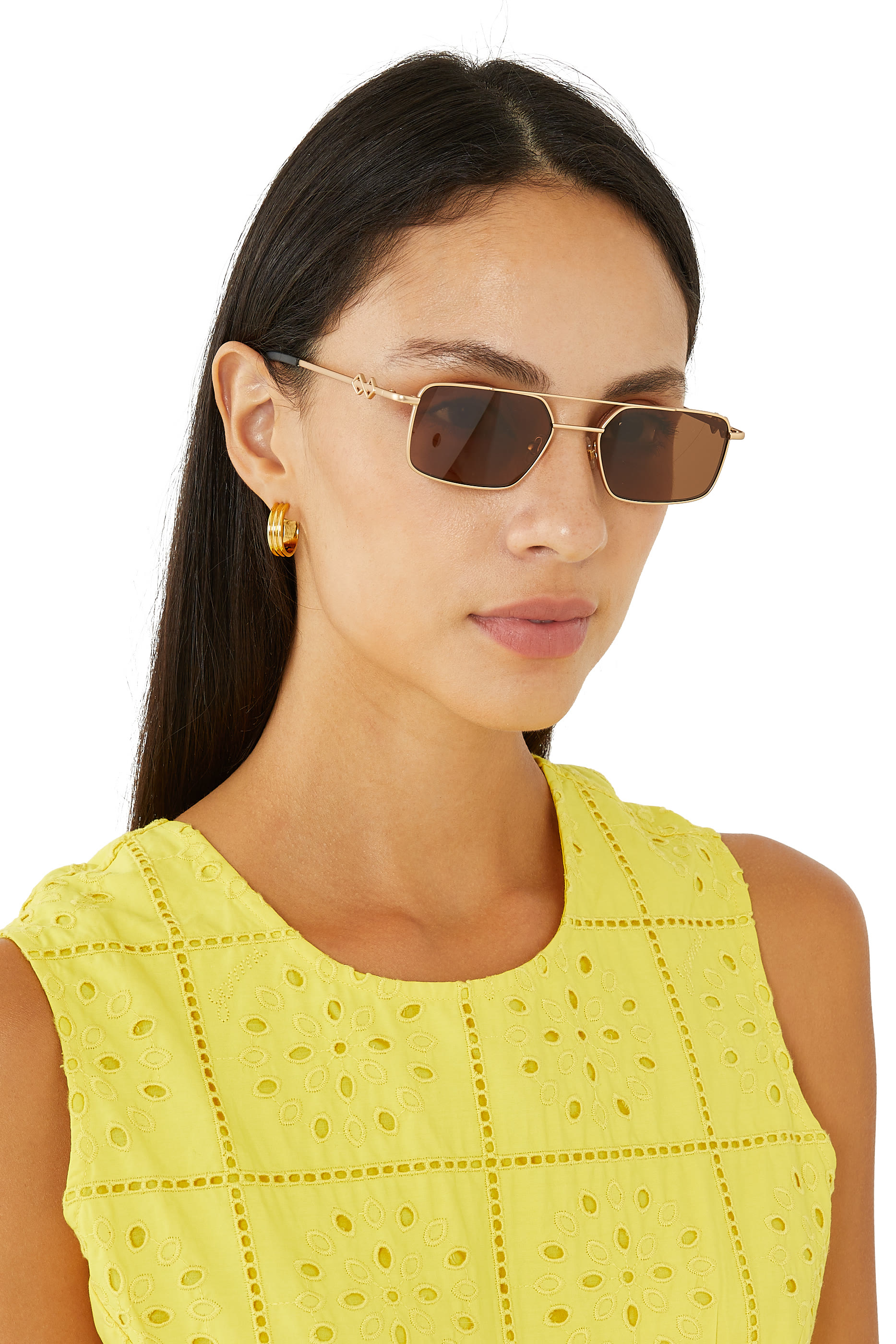 Devon Rectangular Sunglasses