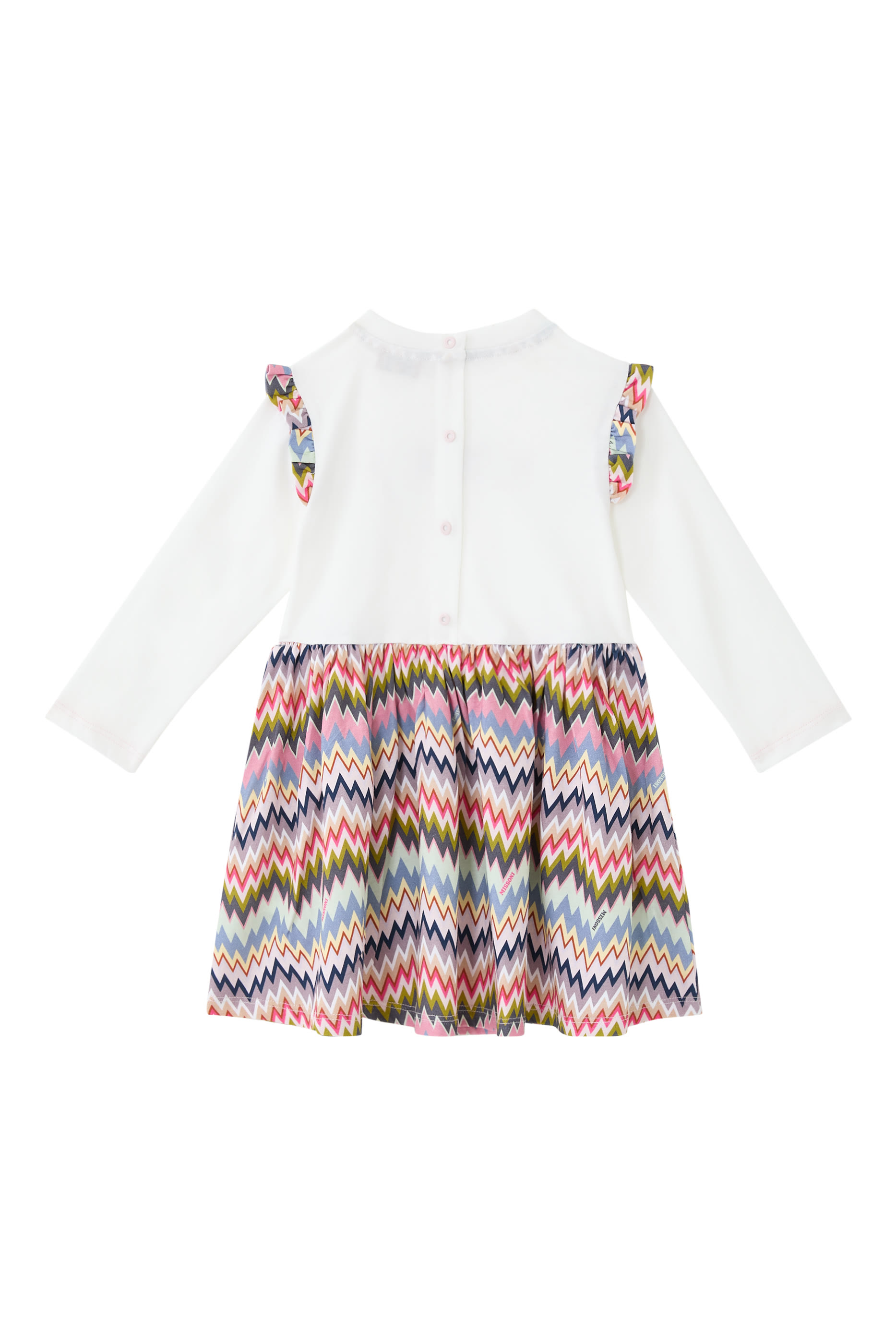 Kids Logo Zigzag Dress