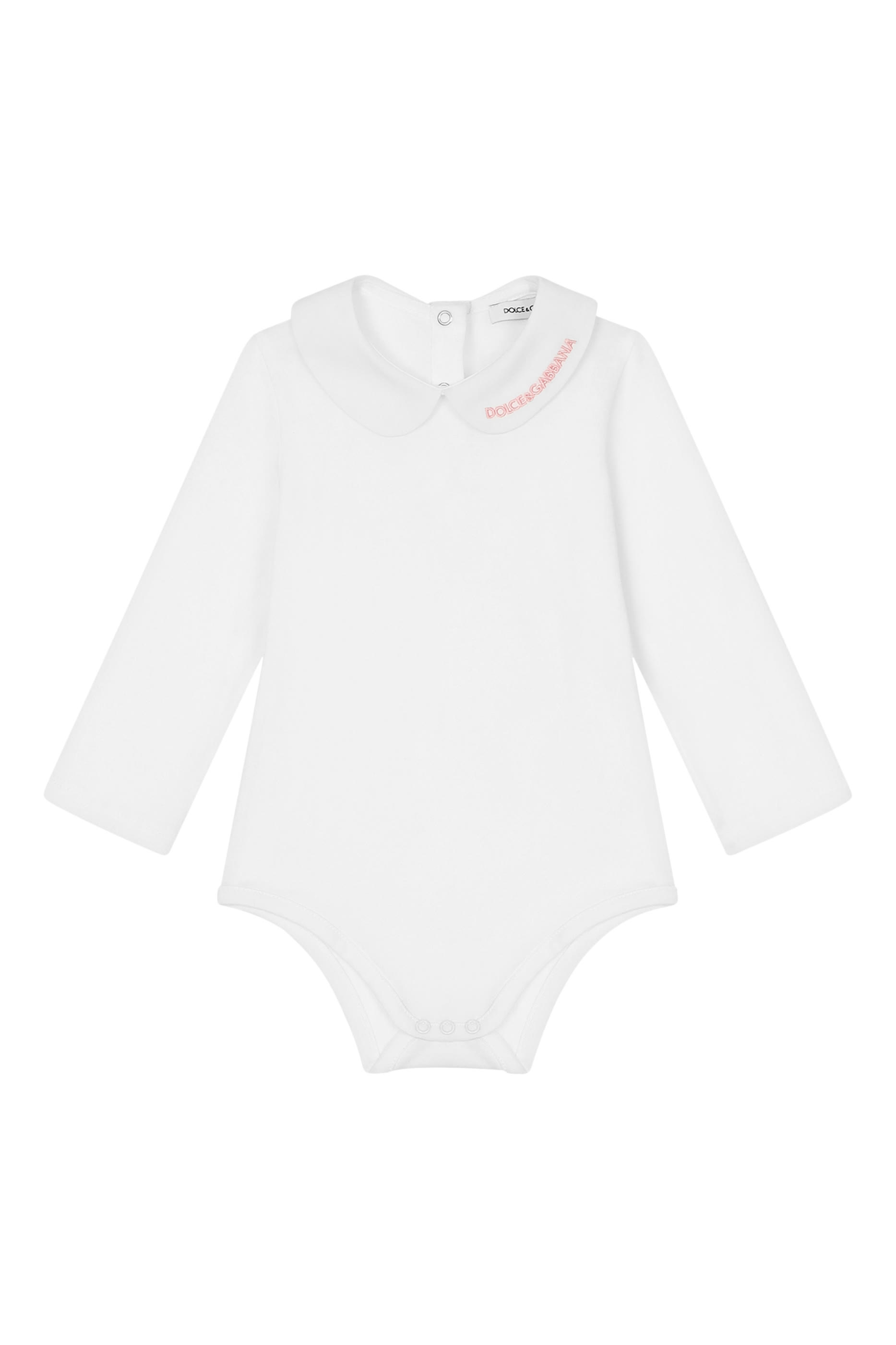Kids Embroidered Collar Bodysuit