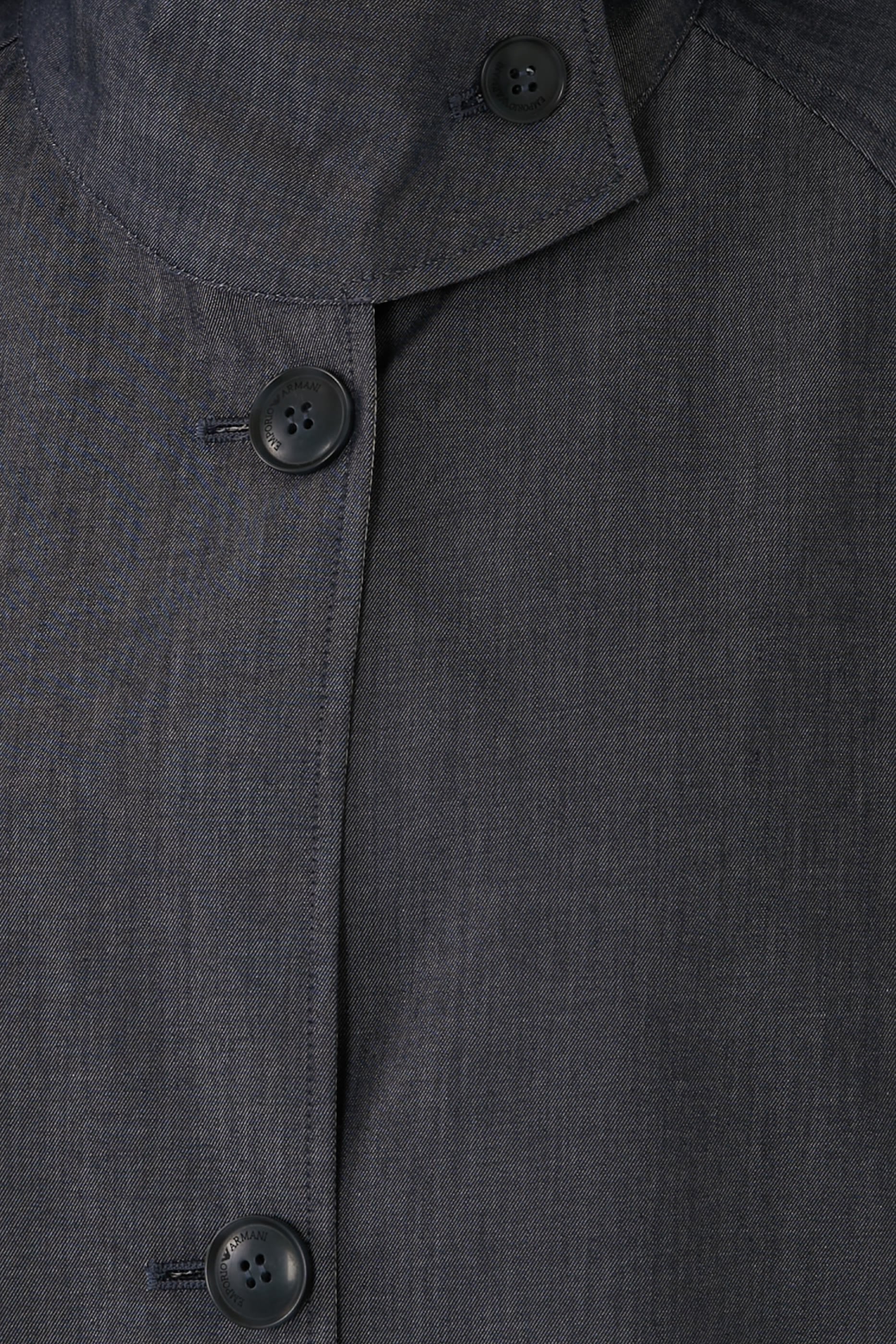 Eagle Club Reversible Denim Trench Coat 