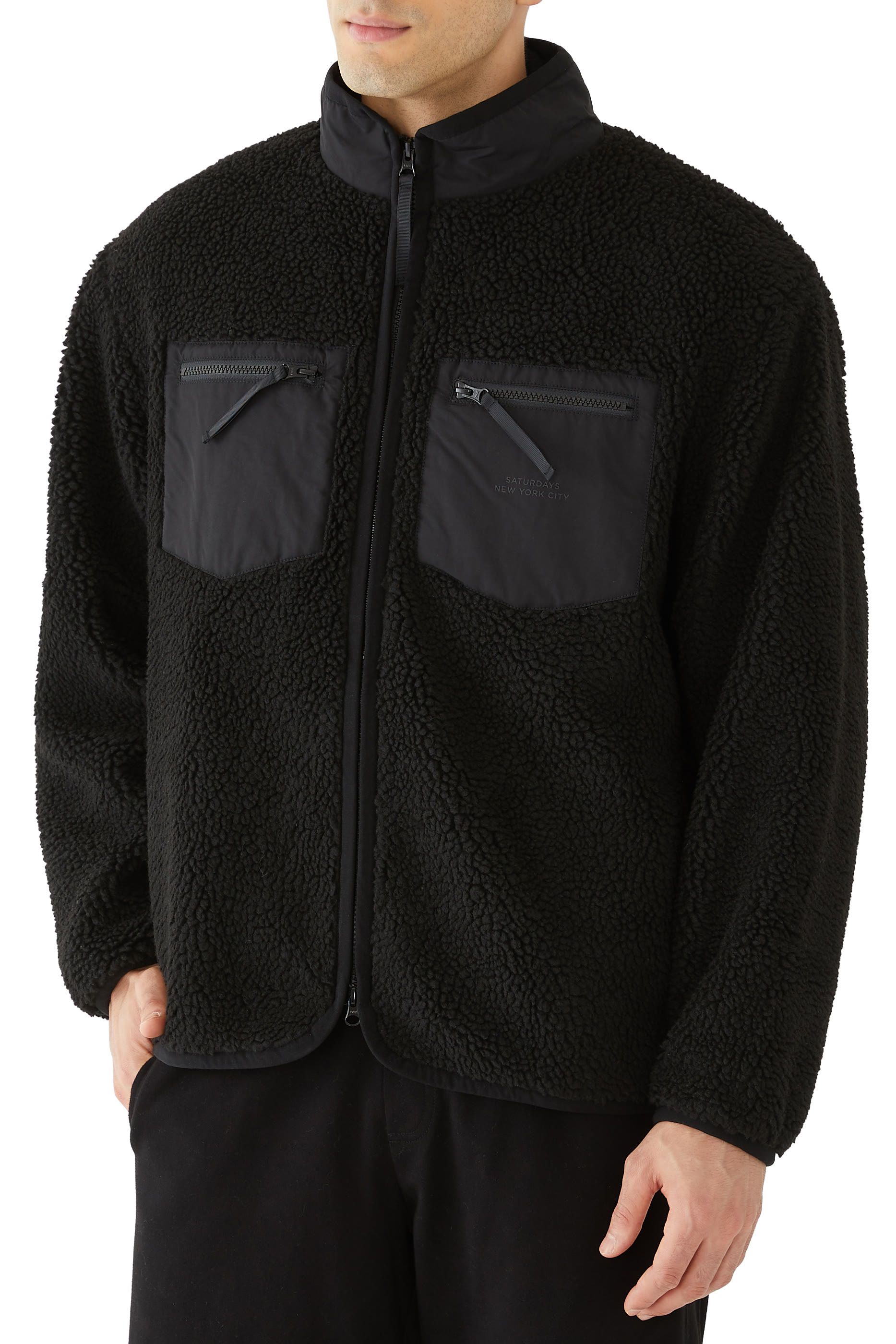Boa Fleece Zip Blouson