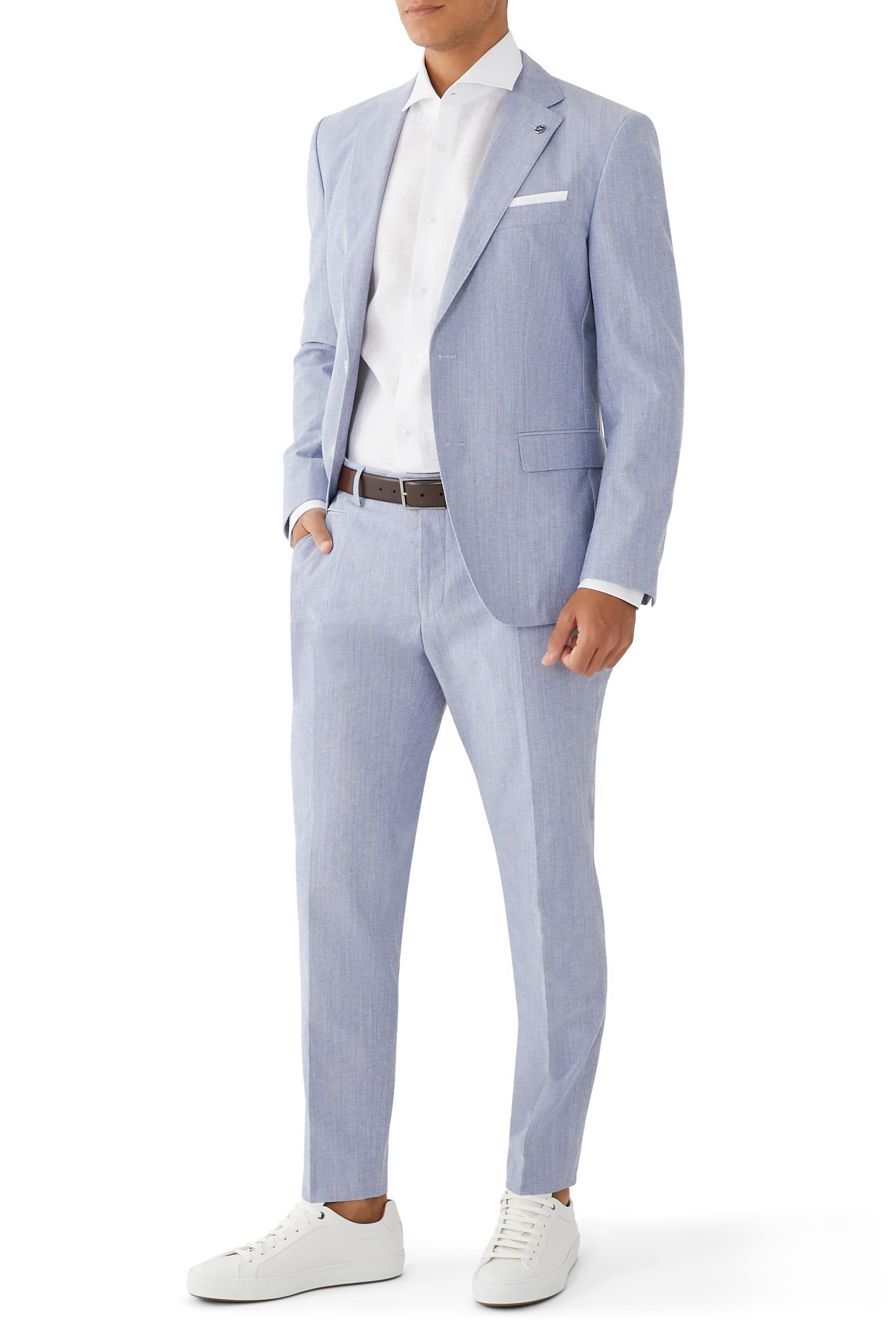 Slim-Fit Stretch Cotton Shirt