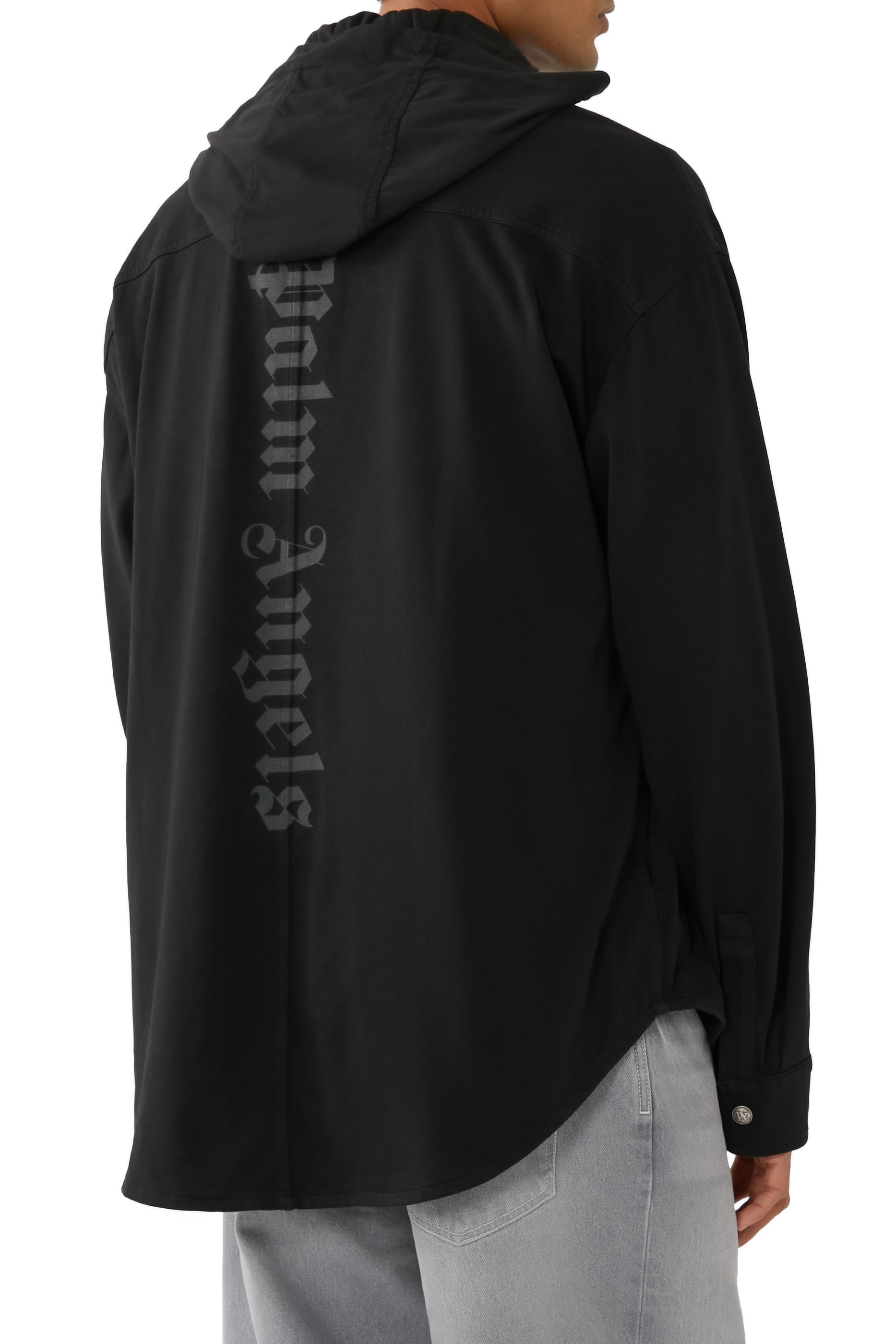 Classic Logo Hooded Overshirt