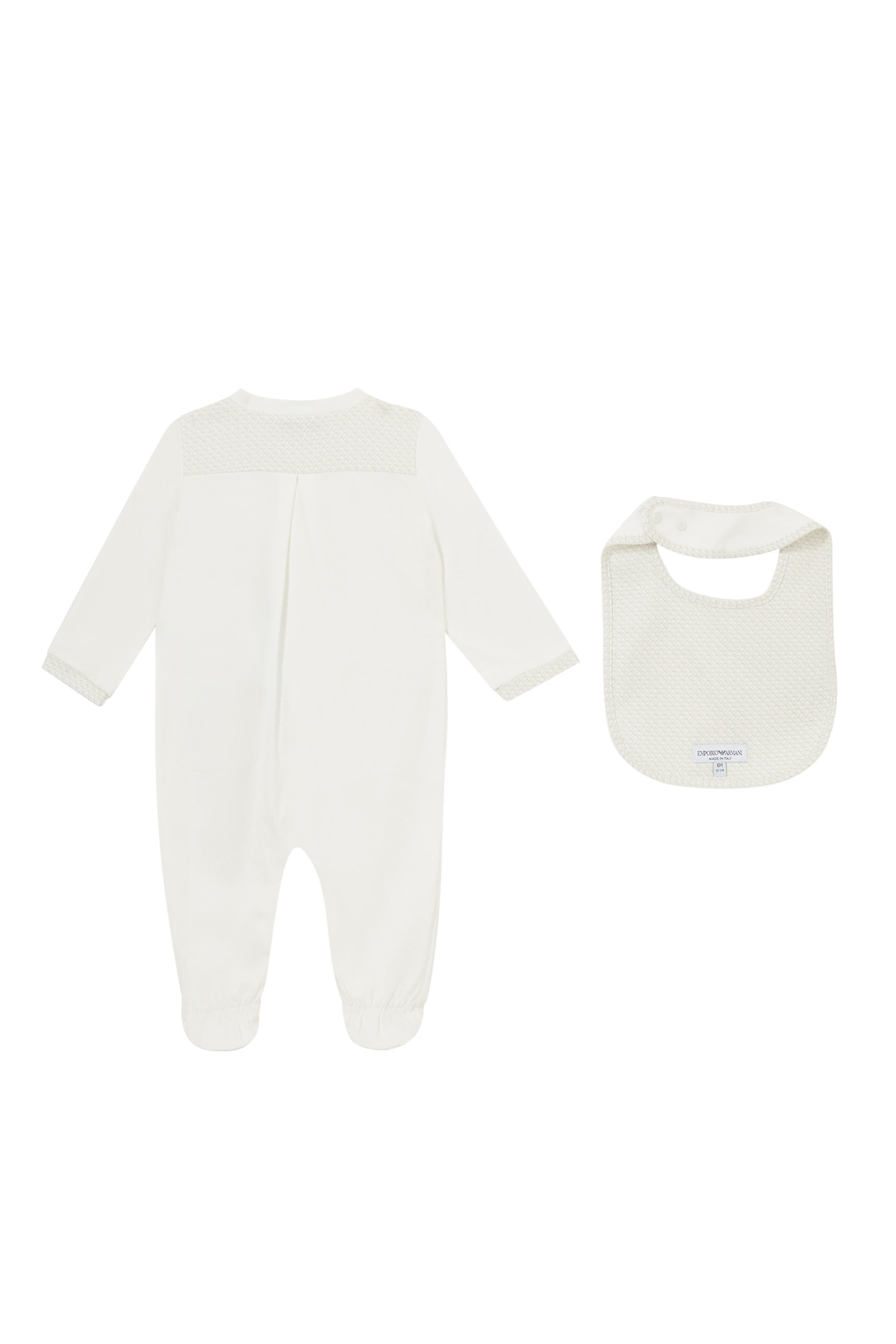 Logo Jumpsuit & Bib Set