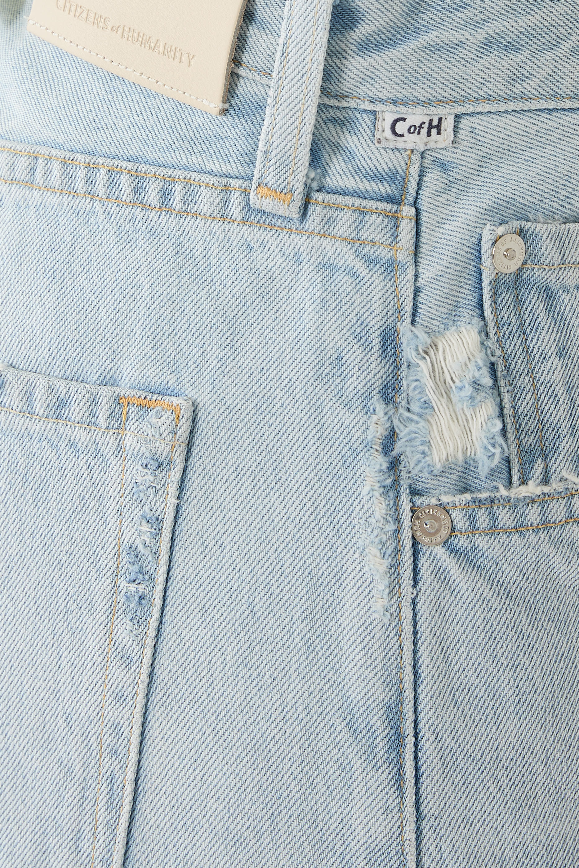 Ayla Raw Hem Crop Pants