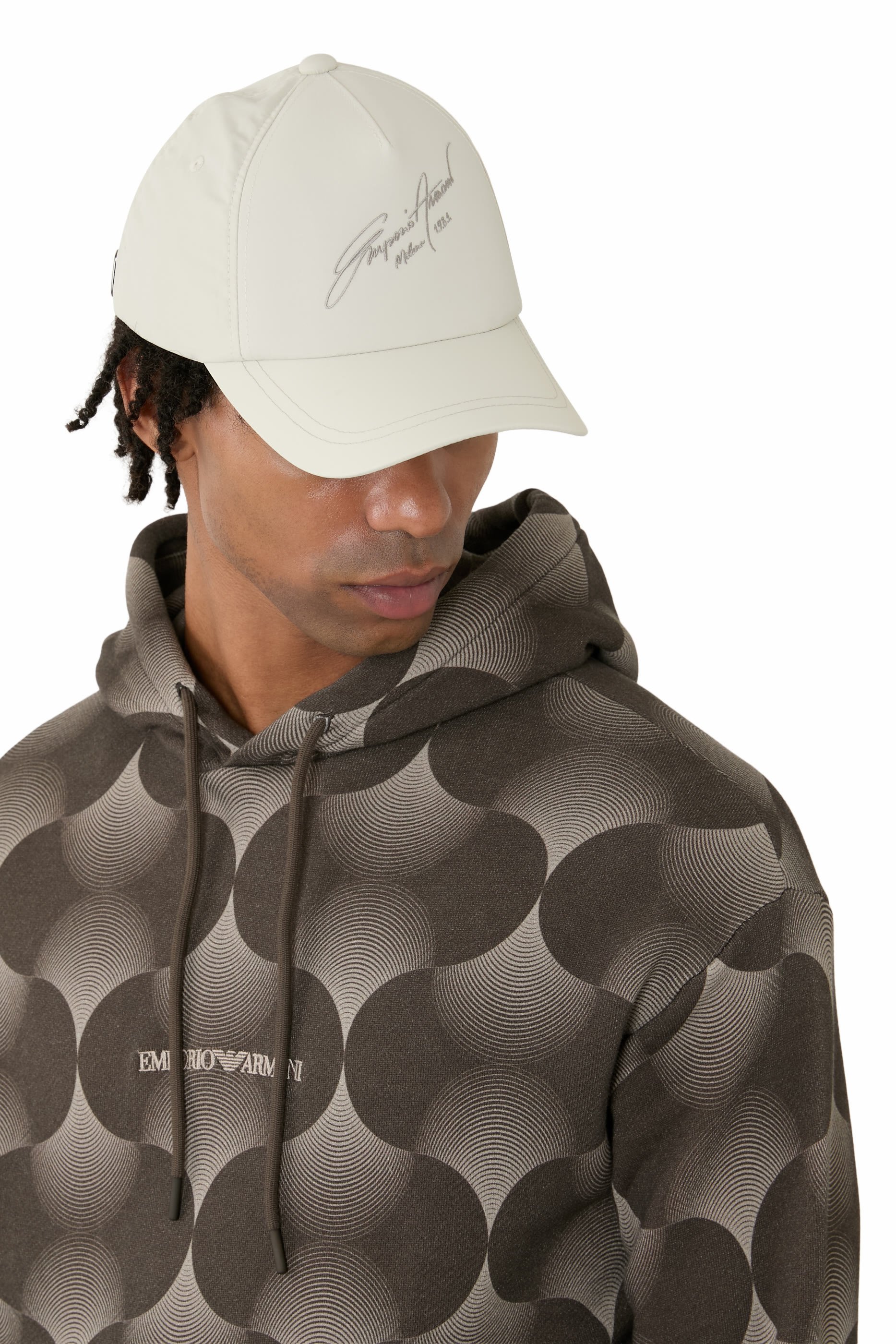 Nylon & Silk Blend Baseball Cap