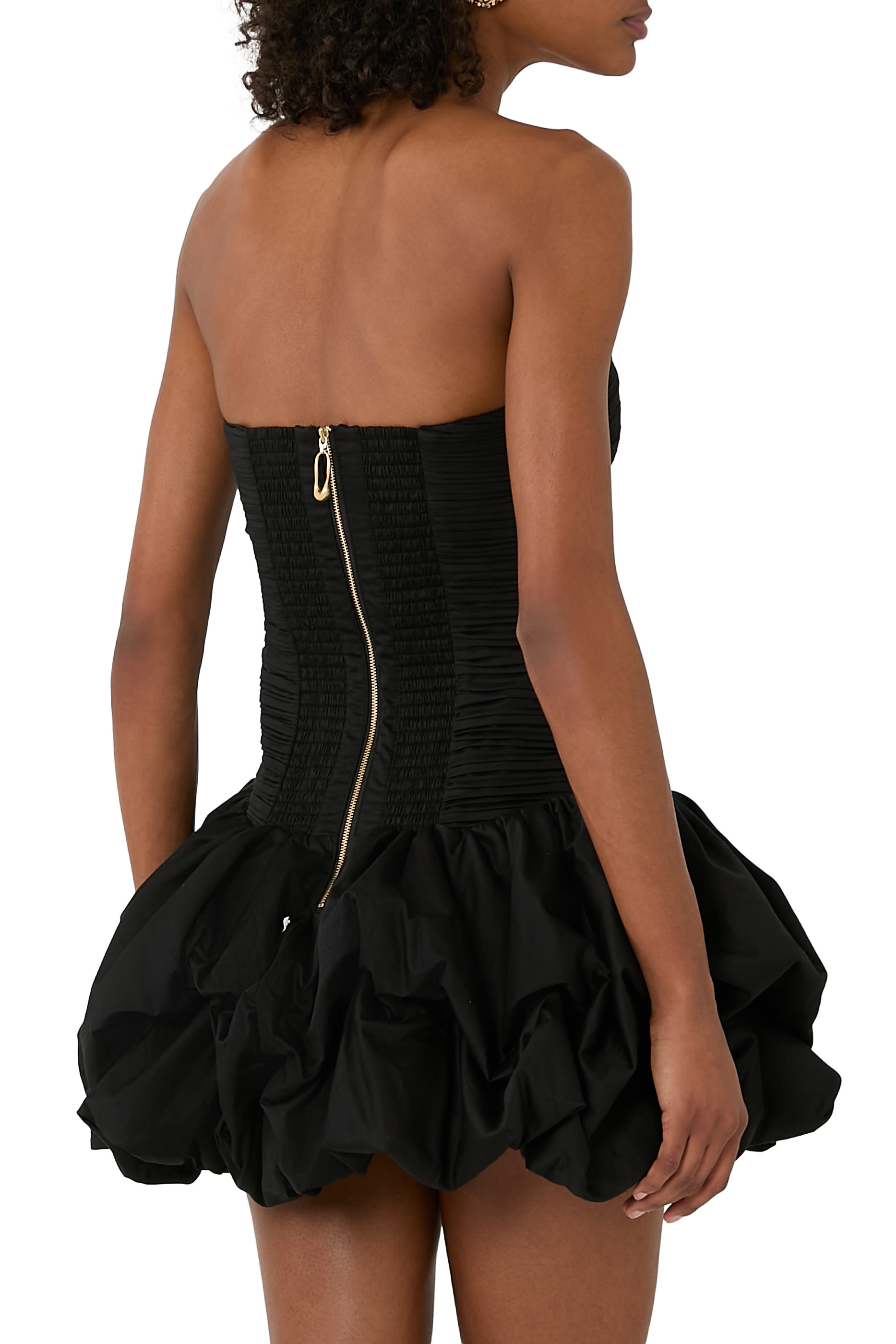 Violette Bubble Hem Mini Dress