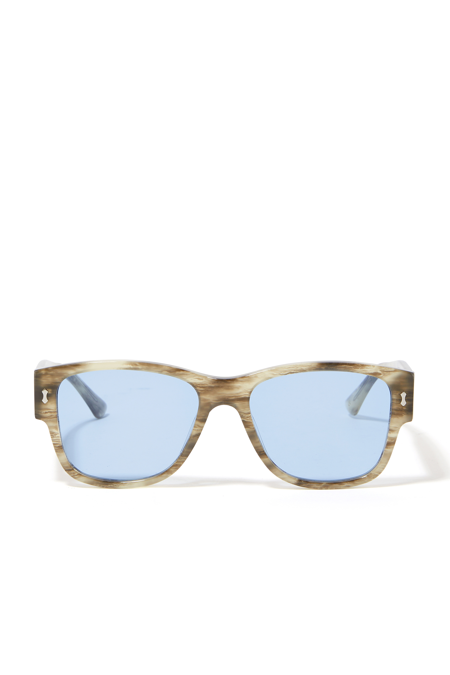 Flash Sunglasses With Blue Lenses