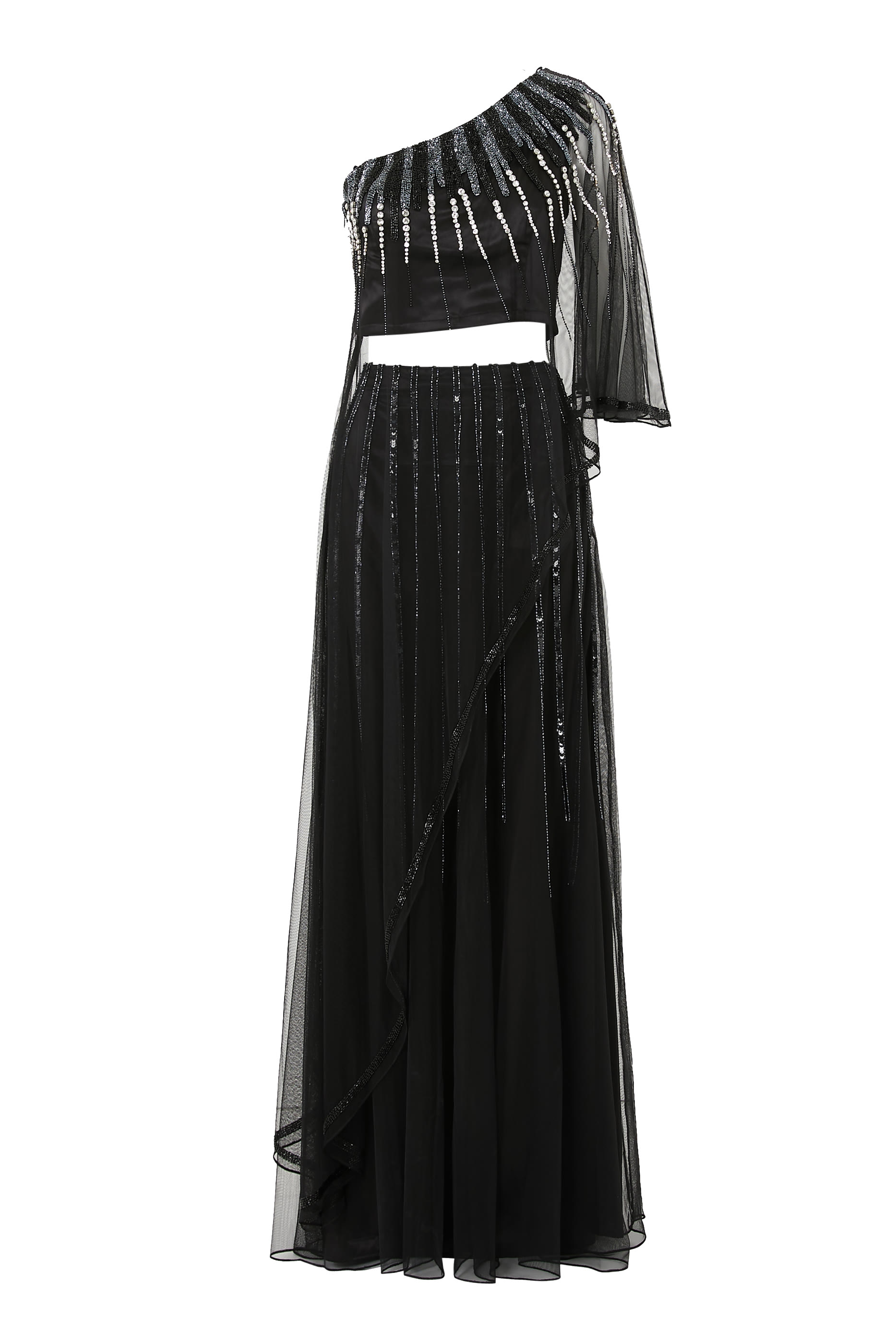 Shania One Shoulder Gown