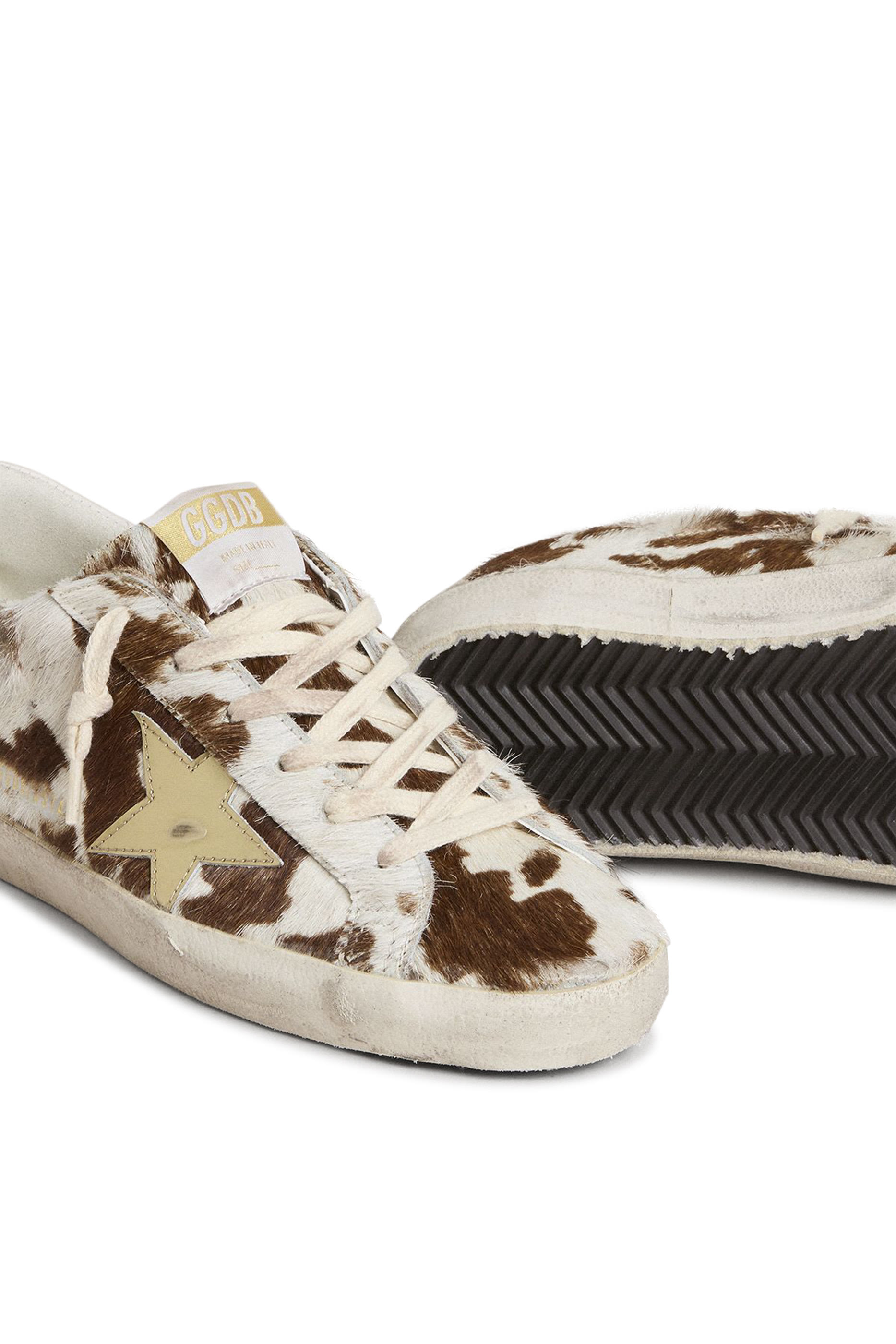 Super-Star Cow Horsy Sneakers