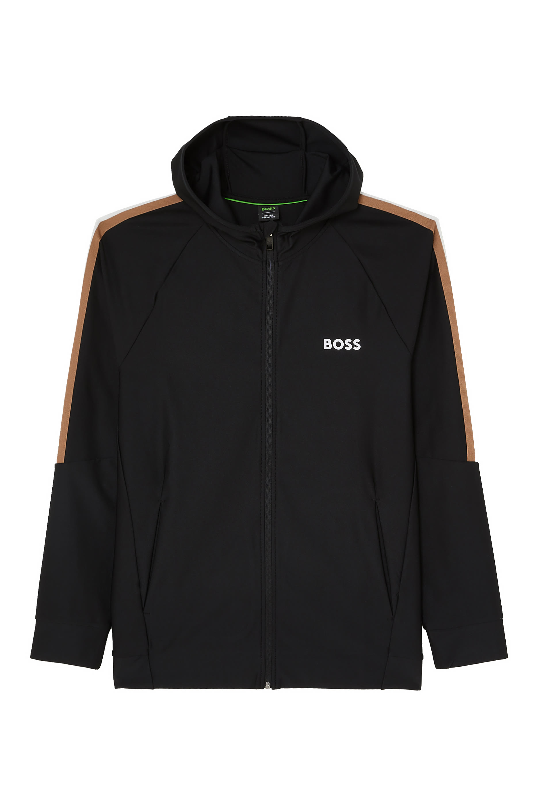 Matteo Berrettini Active-Stretch Zip-Up Hoodie