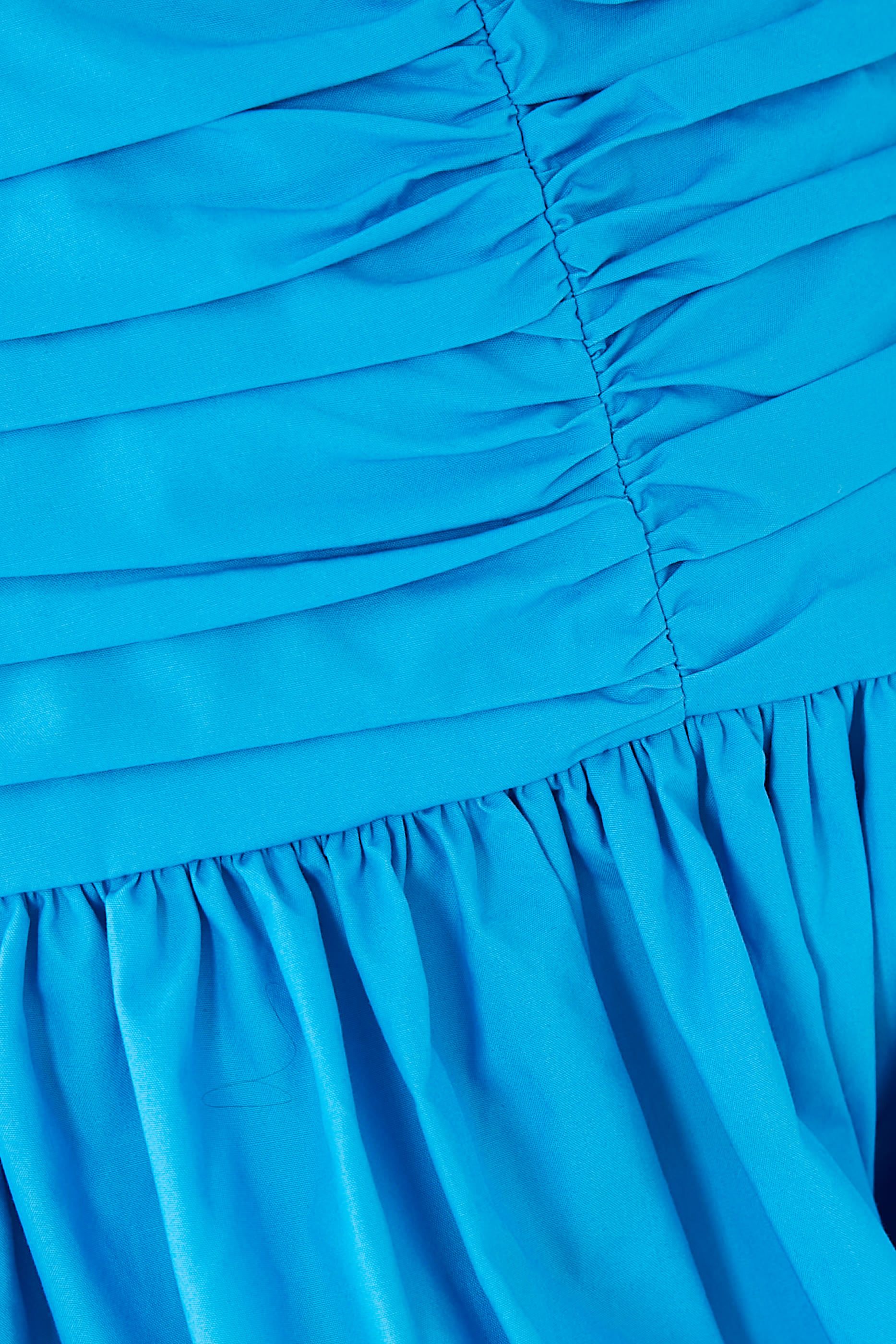 Josephine Ruched Frill Mini Dress