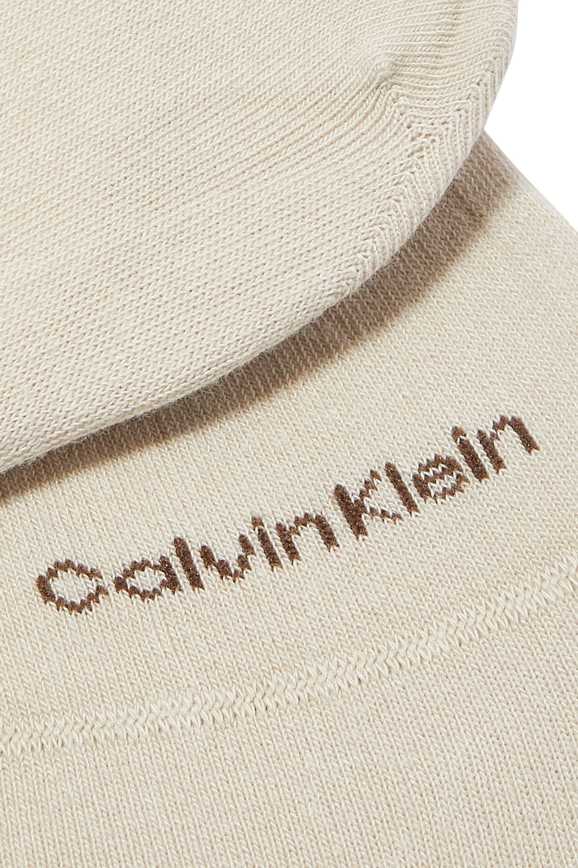 CK Mens Footie Mid Cut Socks, Set of 2