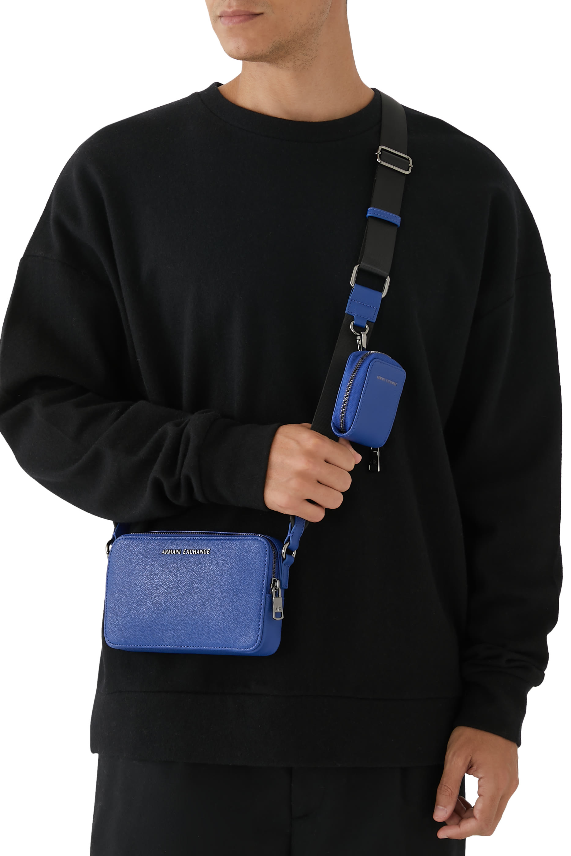 Small Shoulder Bag with Headphone Holder