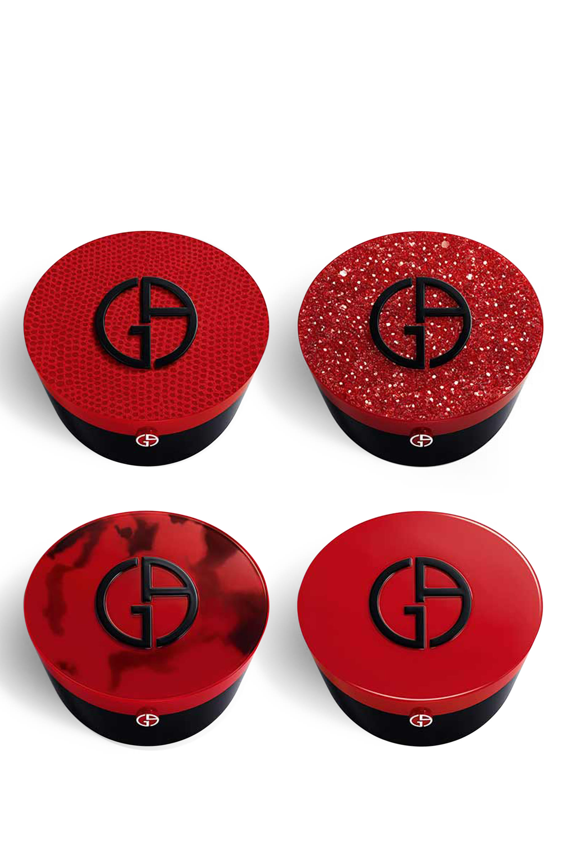 My Armani-To-Go Red Cushion Foundation Lacquer Refillable Case