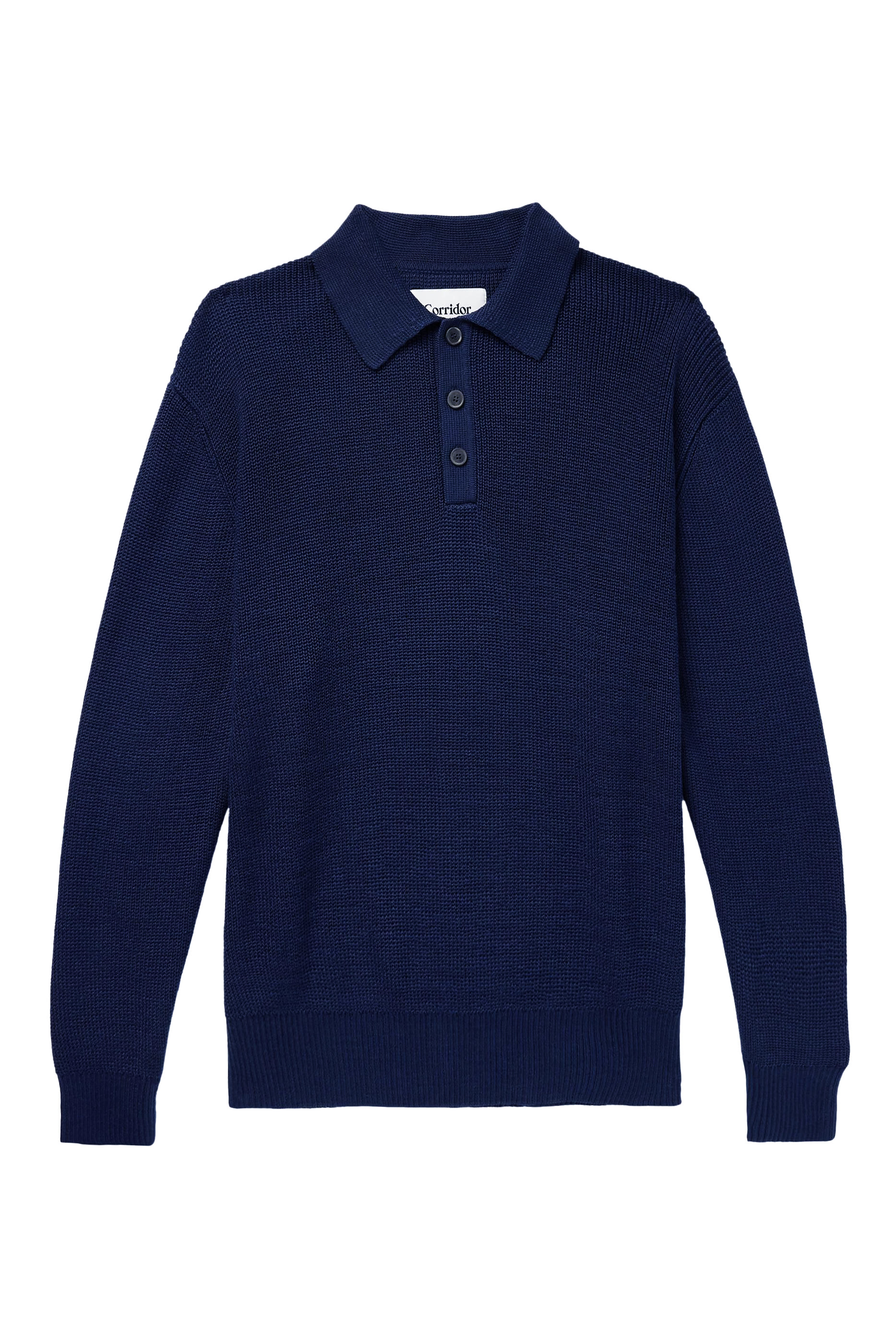 Long Sleeves Slouchy Polo
