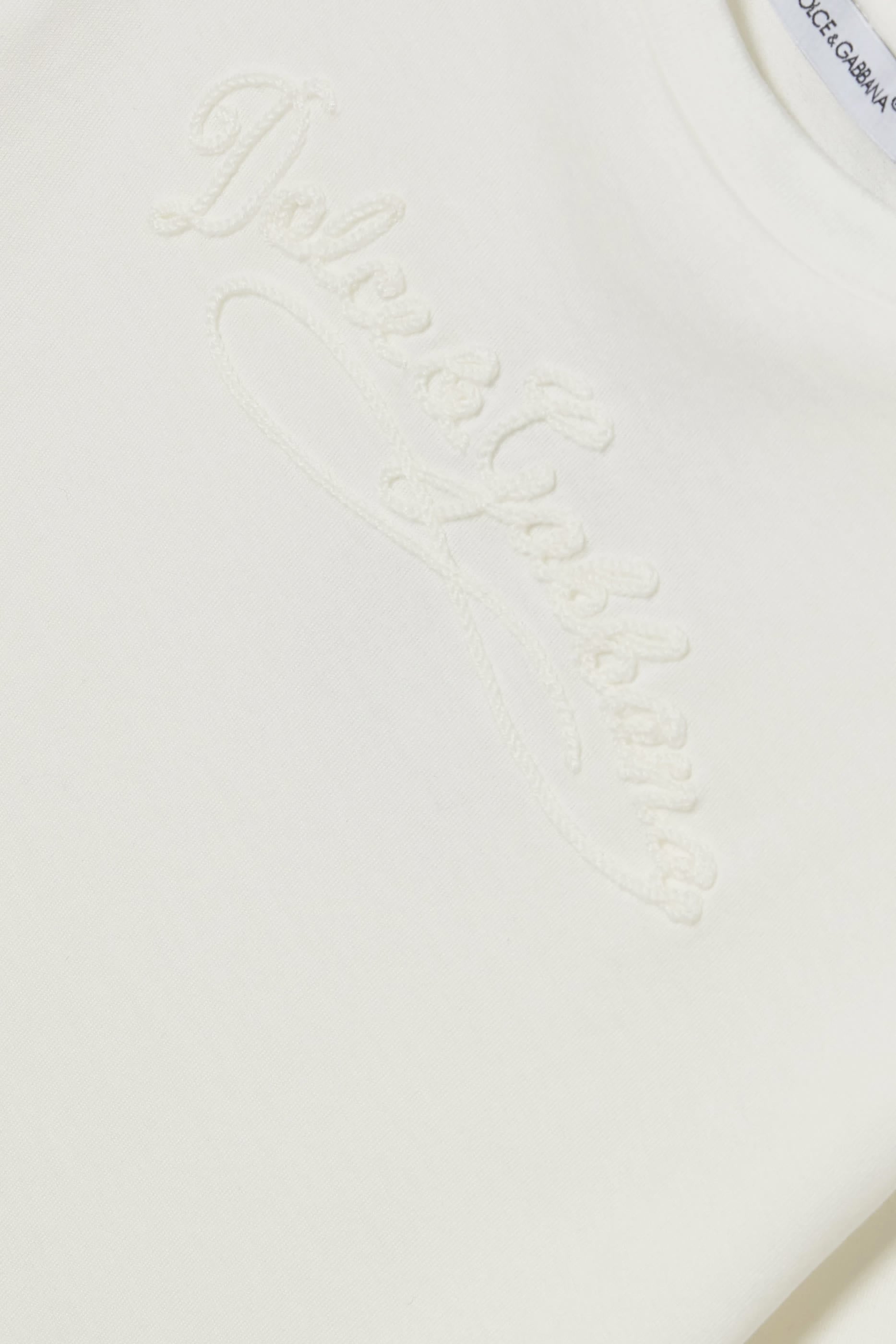 Kids Logo Embroidered T-Shirt