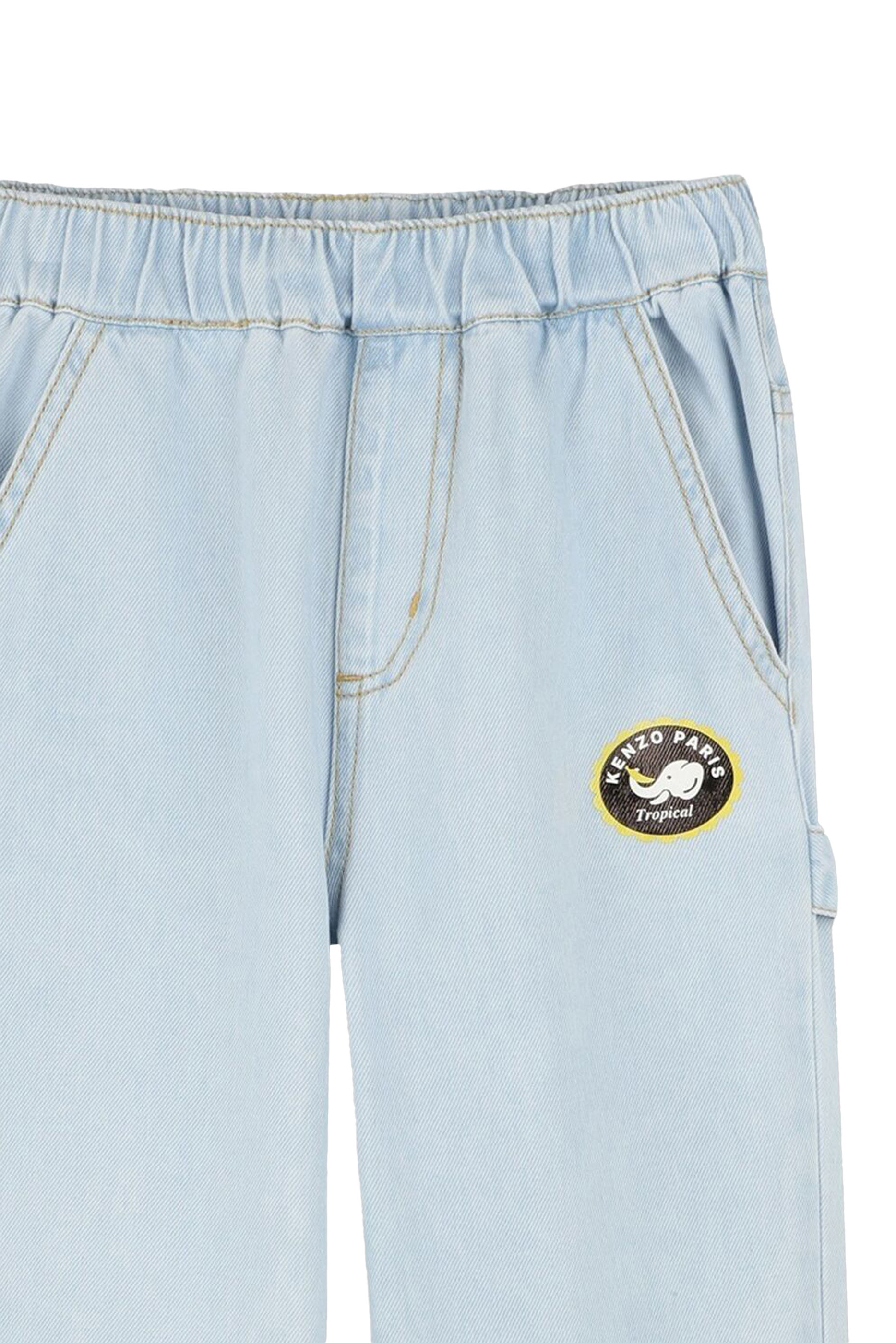 Kids Cotton Denim Pants