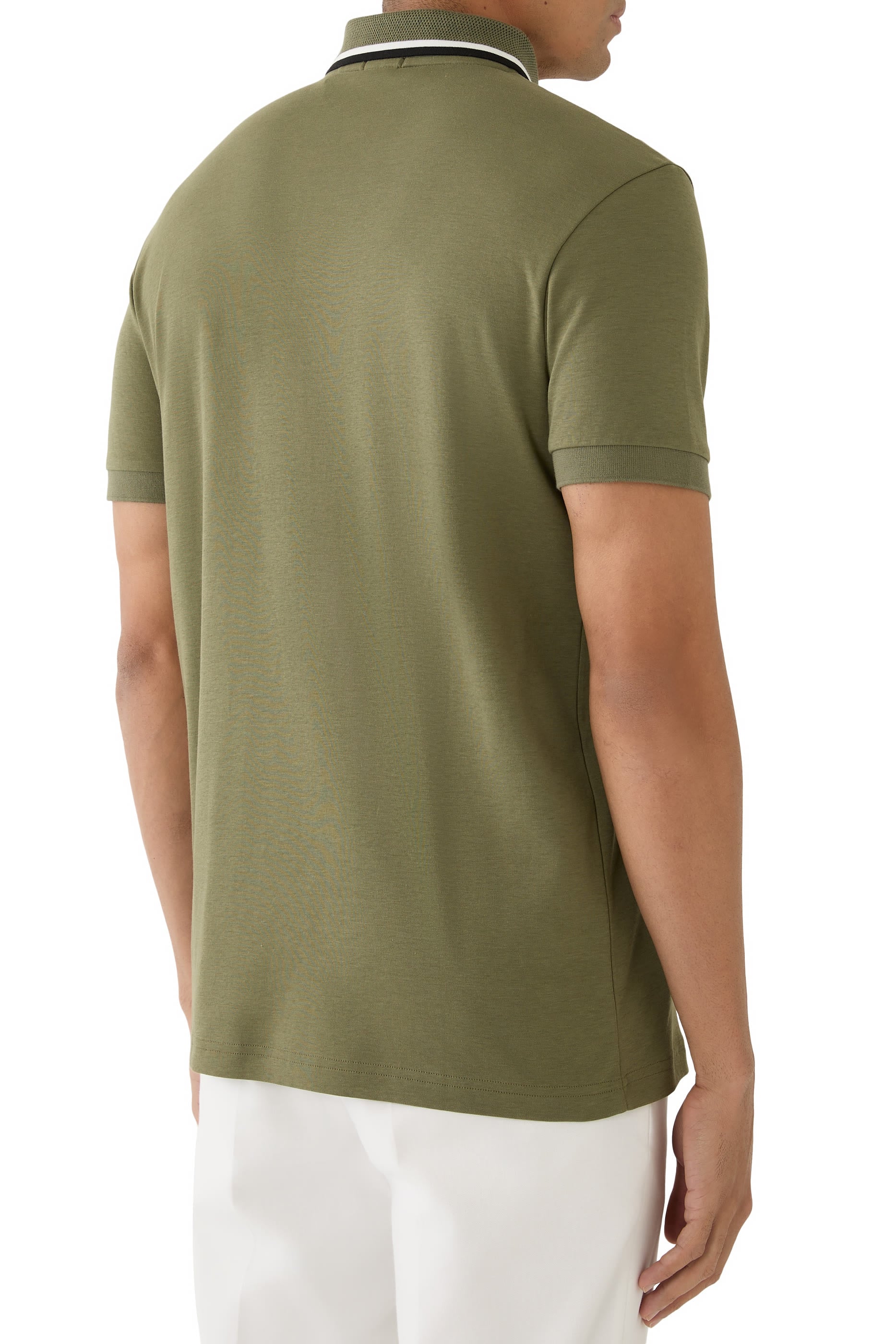 Paddy Polo Shirt in Cotton Piqu&eacute; 