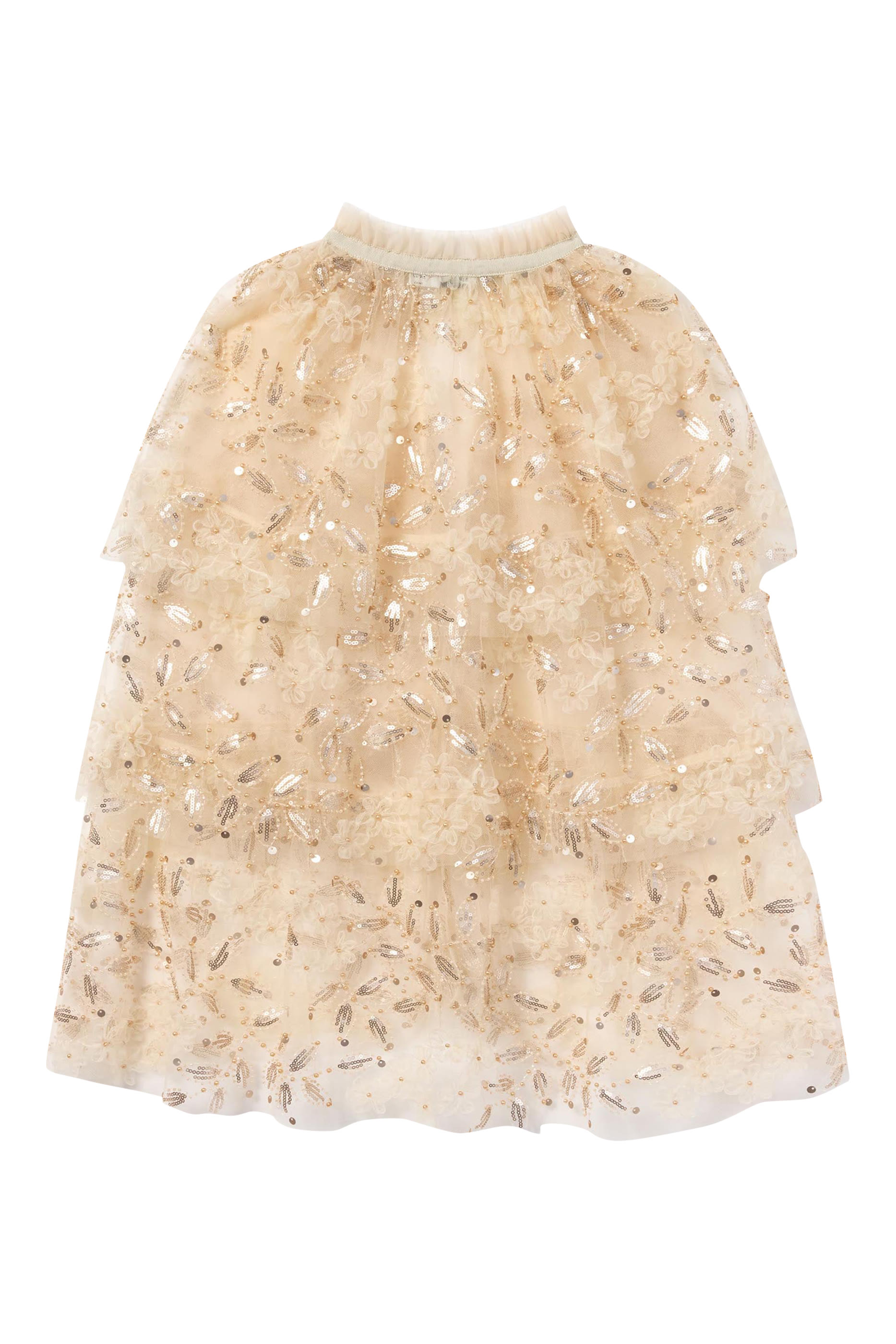 Kids Sequin Tulle Cape