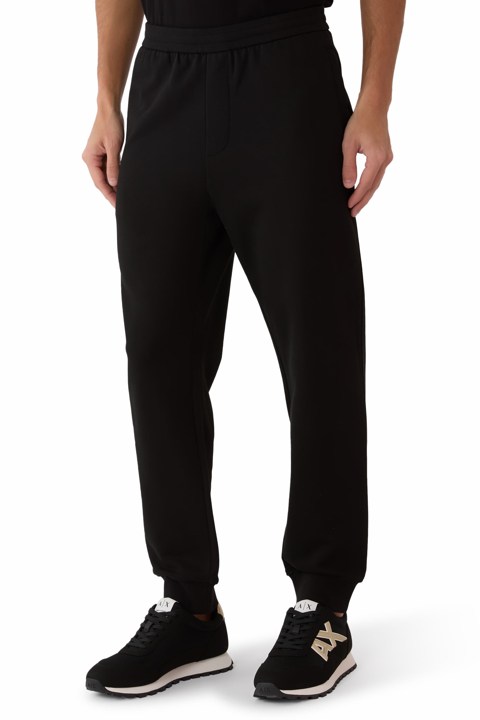 French Terry Cotton Joggers