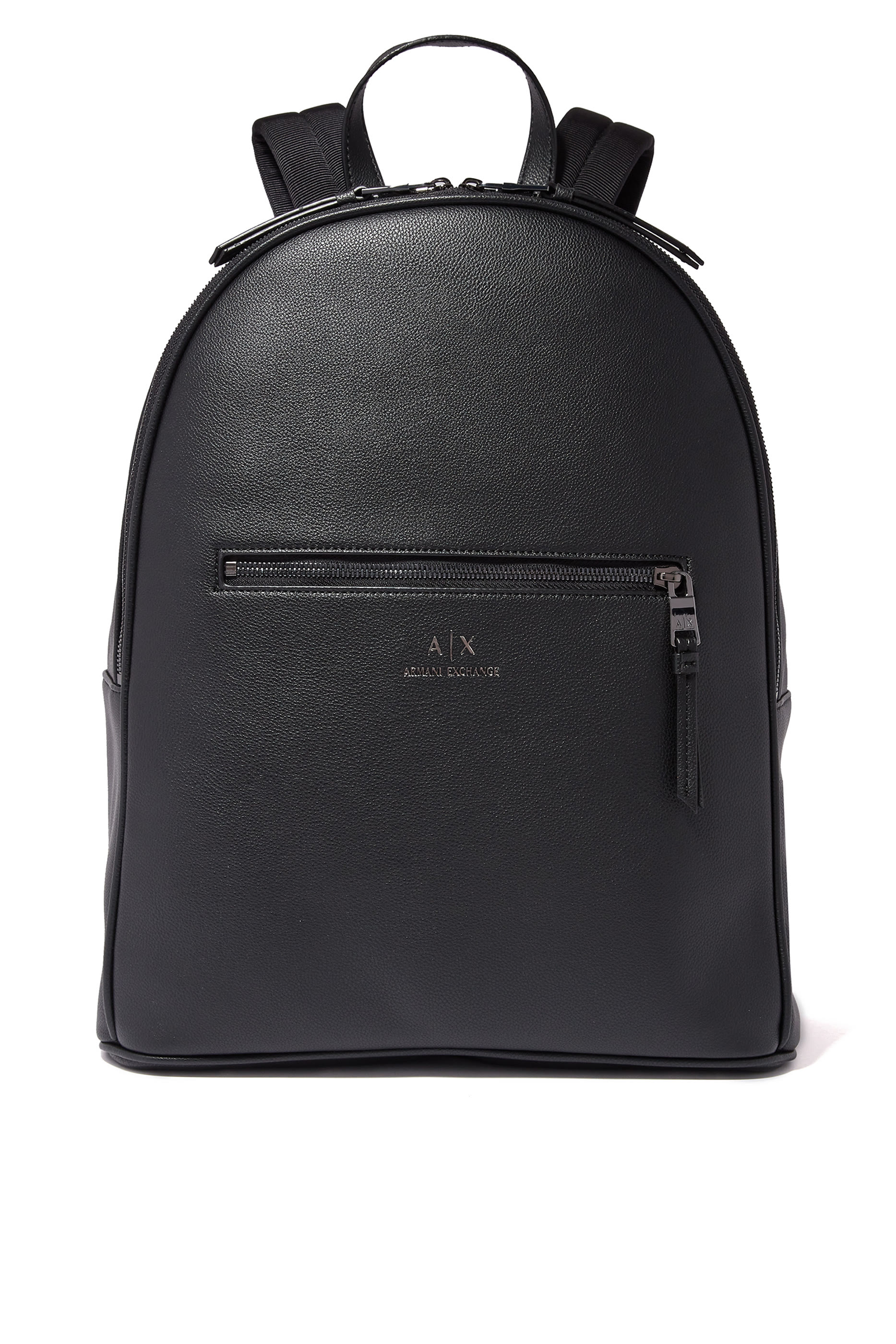 Metallic AX Logo Backpack