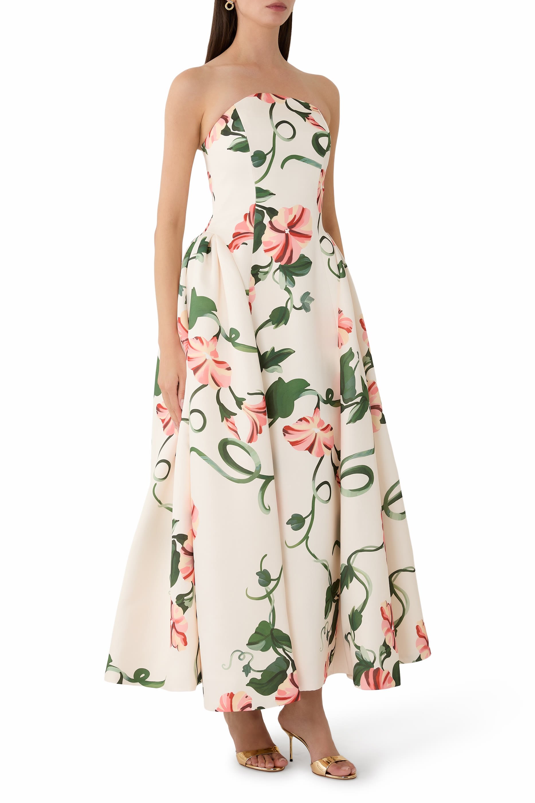 Violet Bustier Maxi Dress