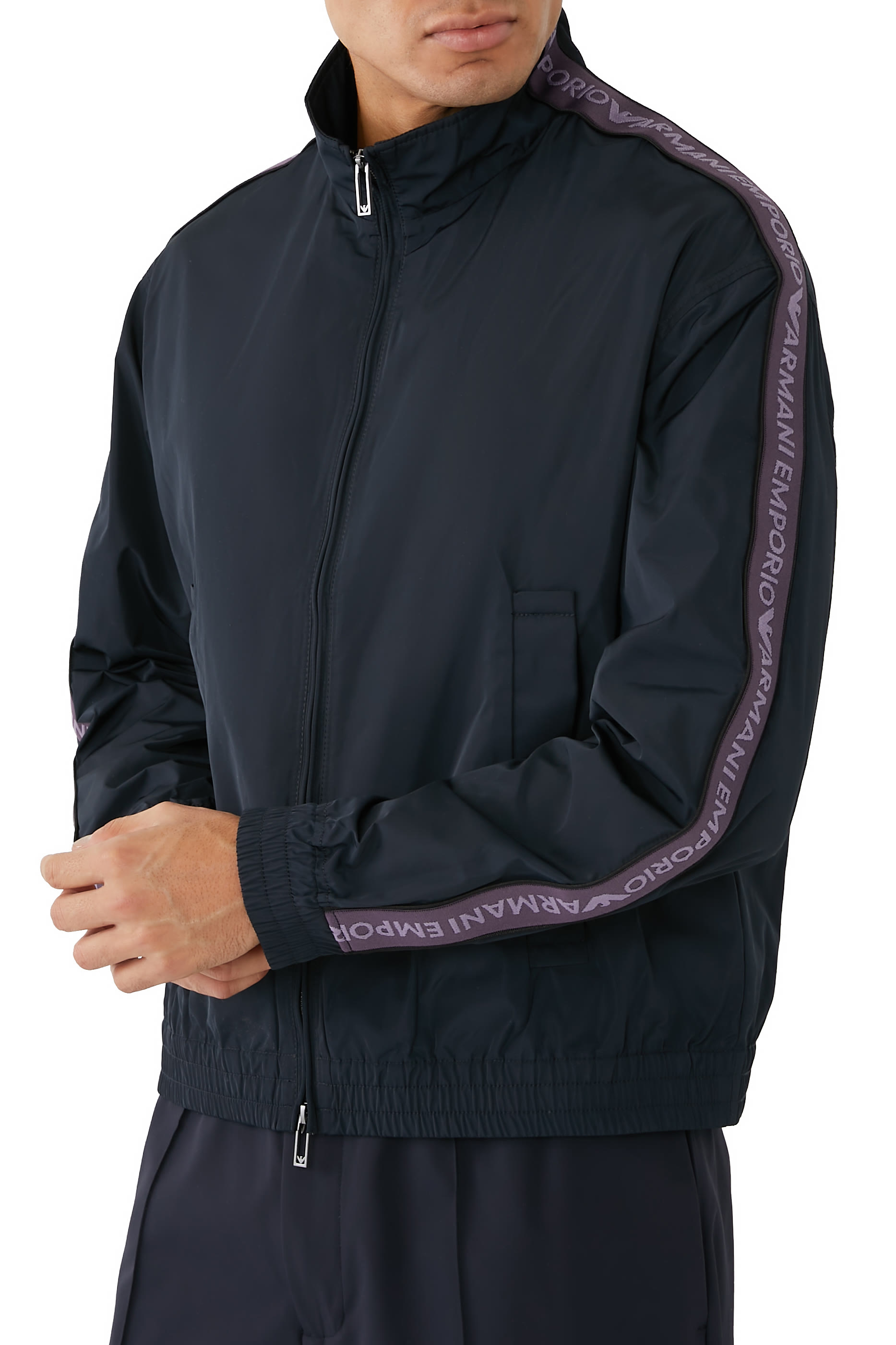 Nylon Zip Jacket