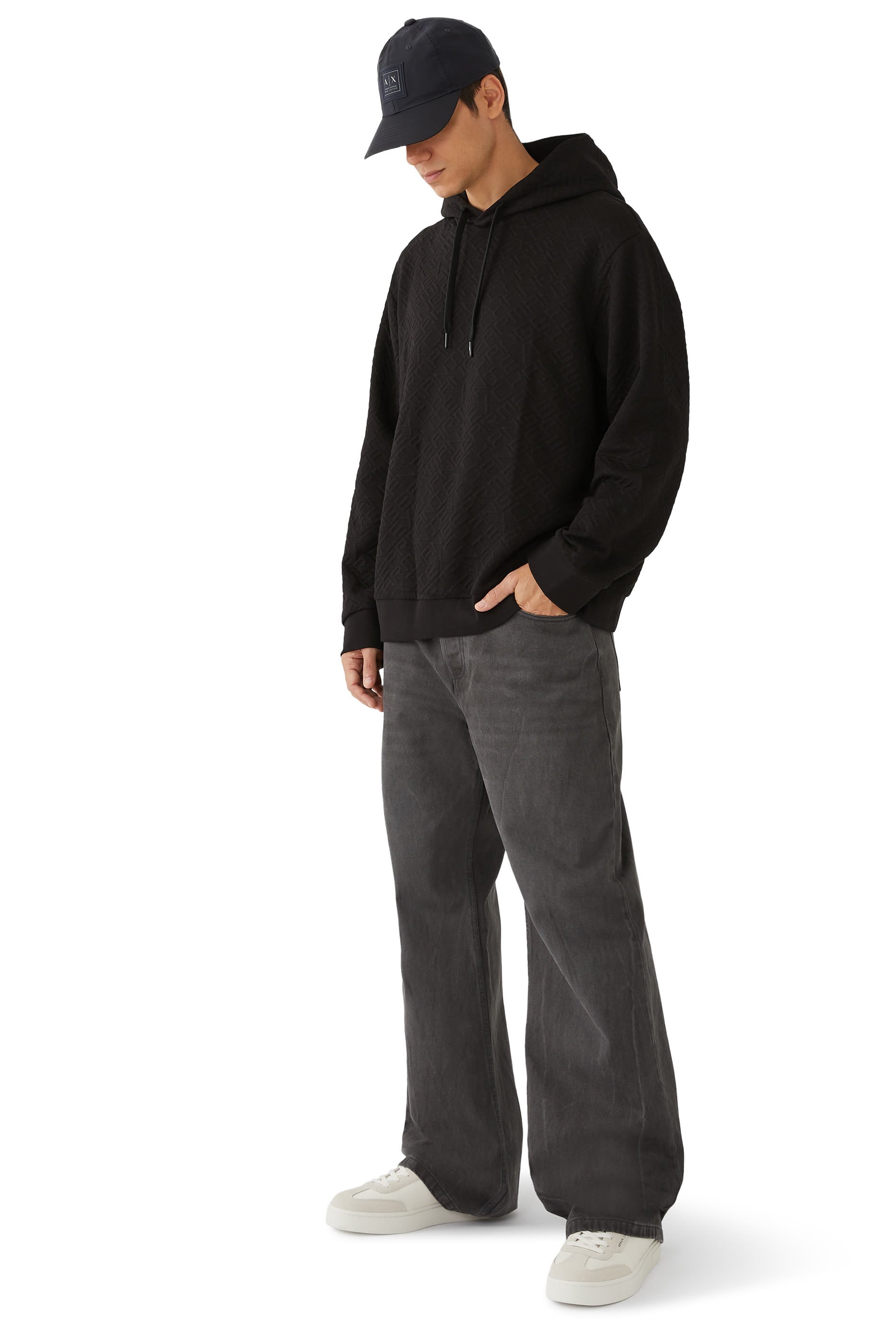 AX Lettering All Over Sweatshirt