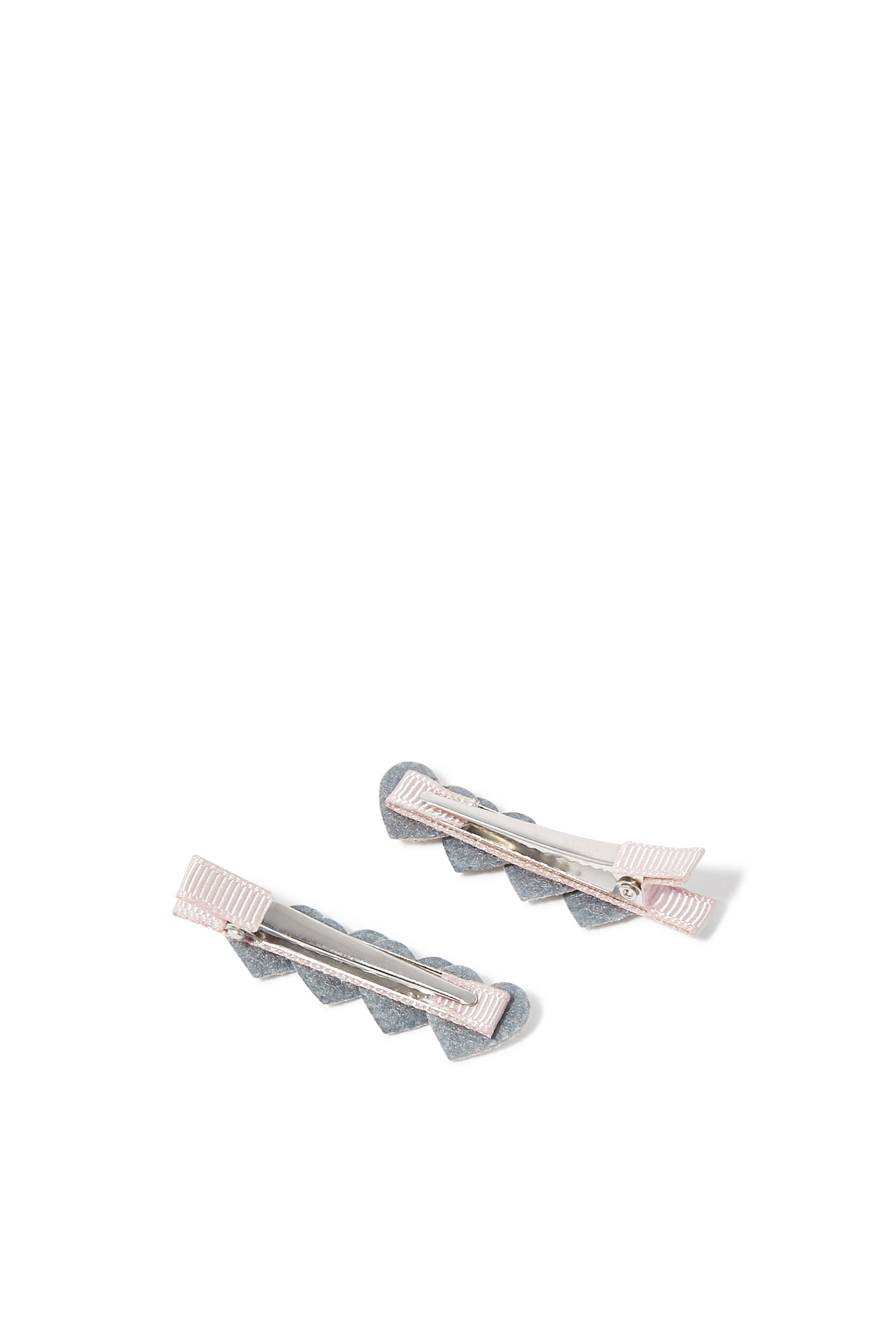 Kids Layered Heart clips