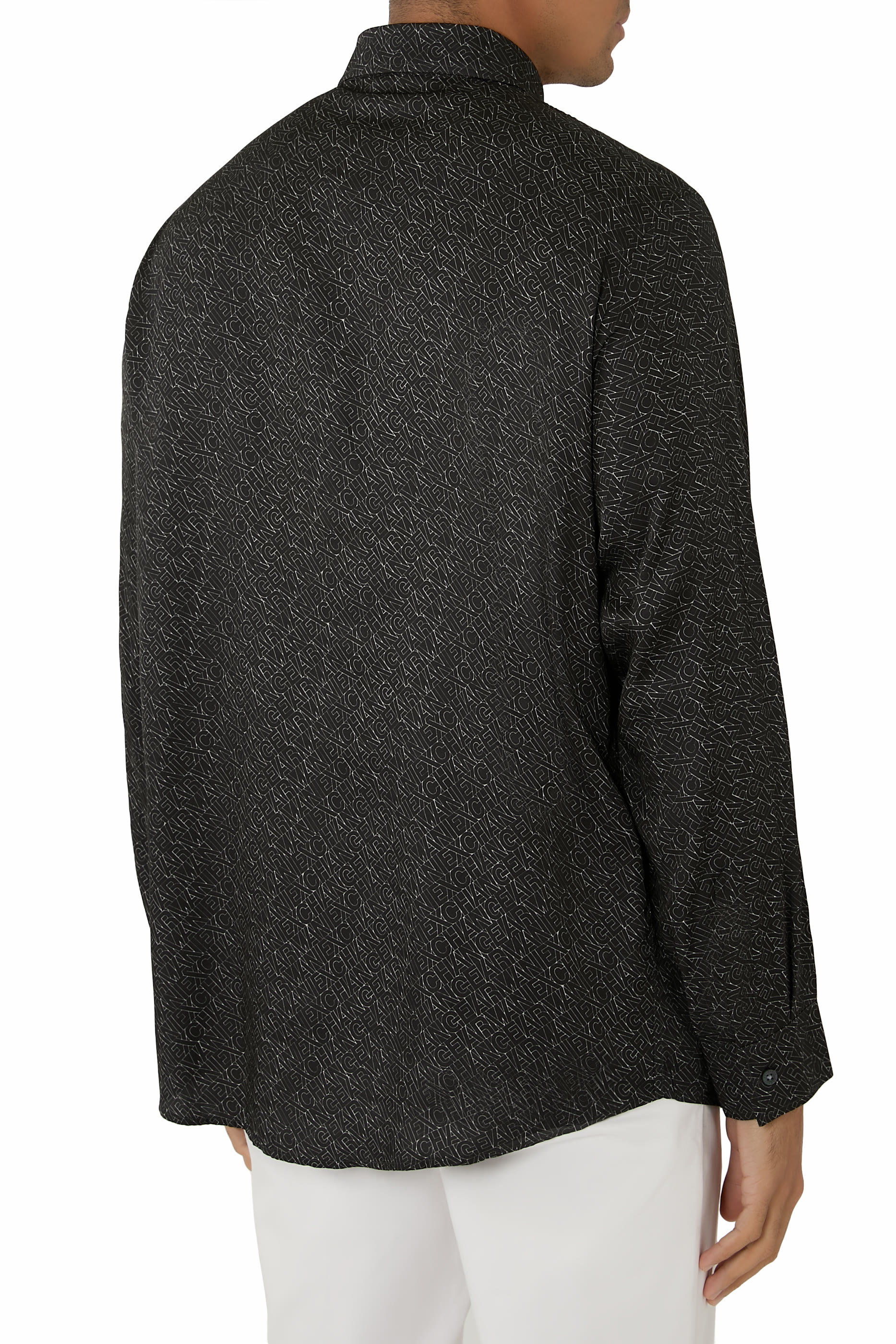 Logomania AX Logo All-Over Long Sleeves Shirt