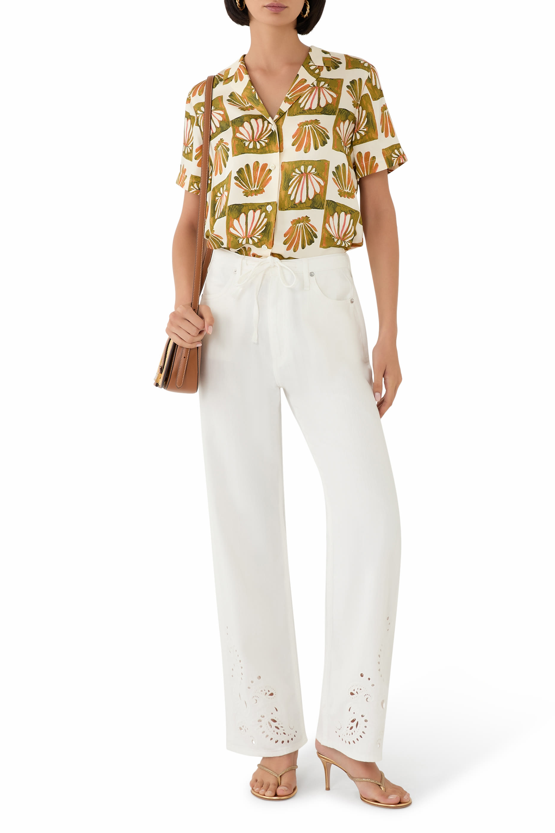 Phoebe Denim Beach Pants