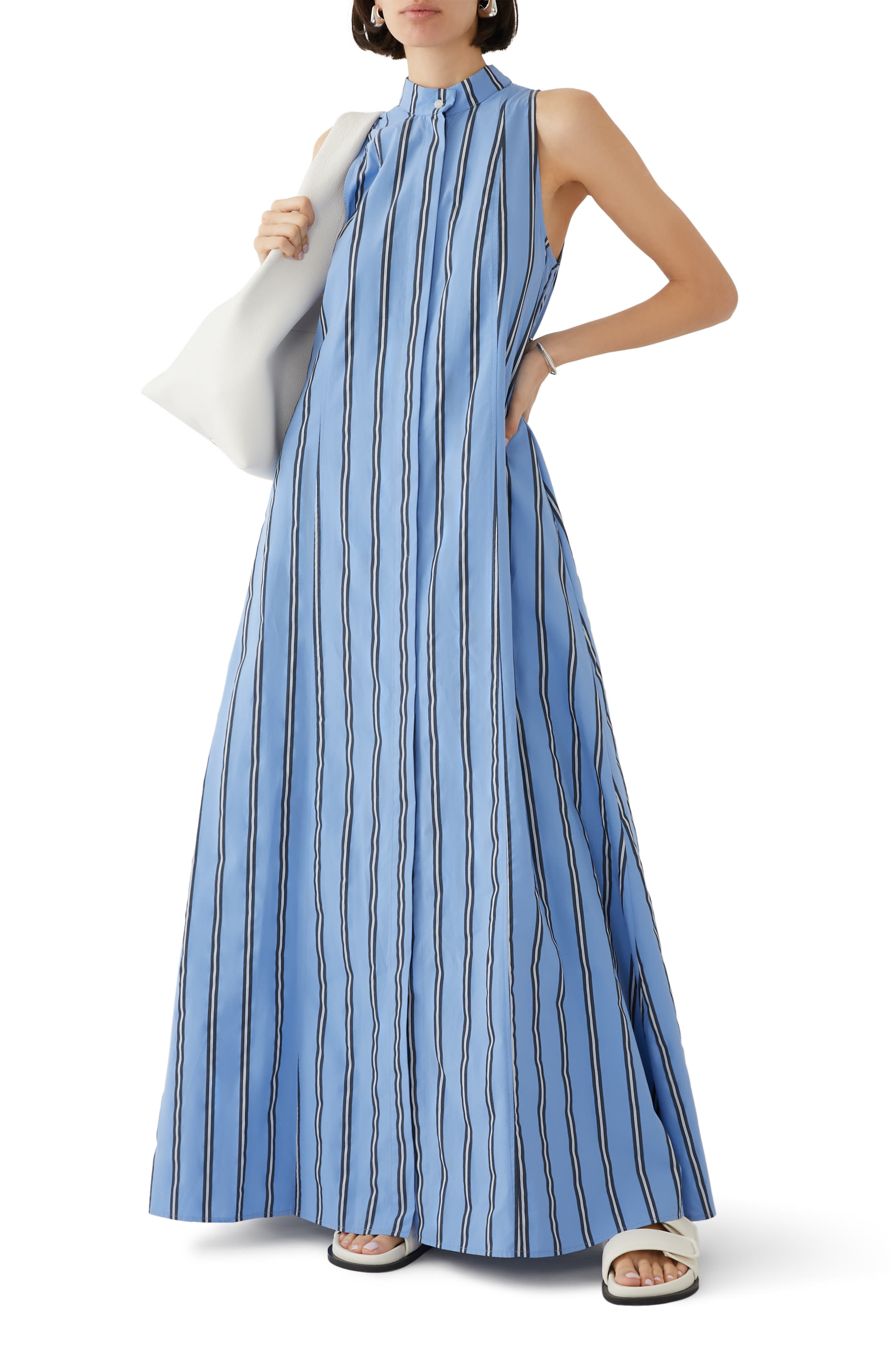 Atoll Cotton Stripe Dress
