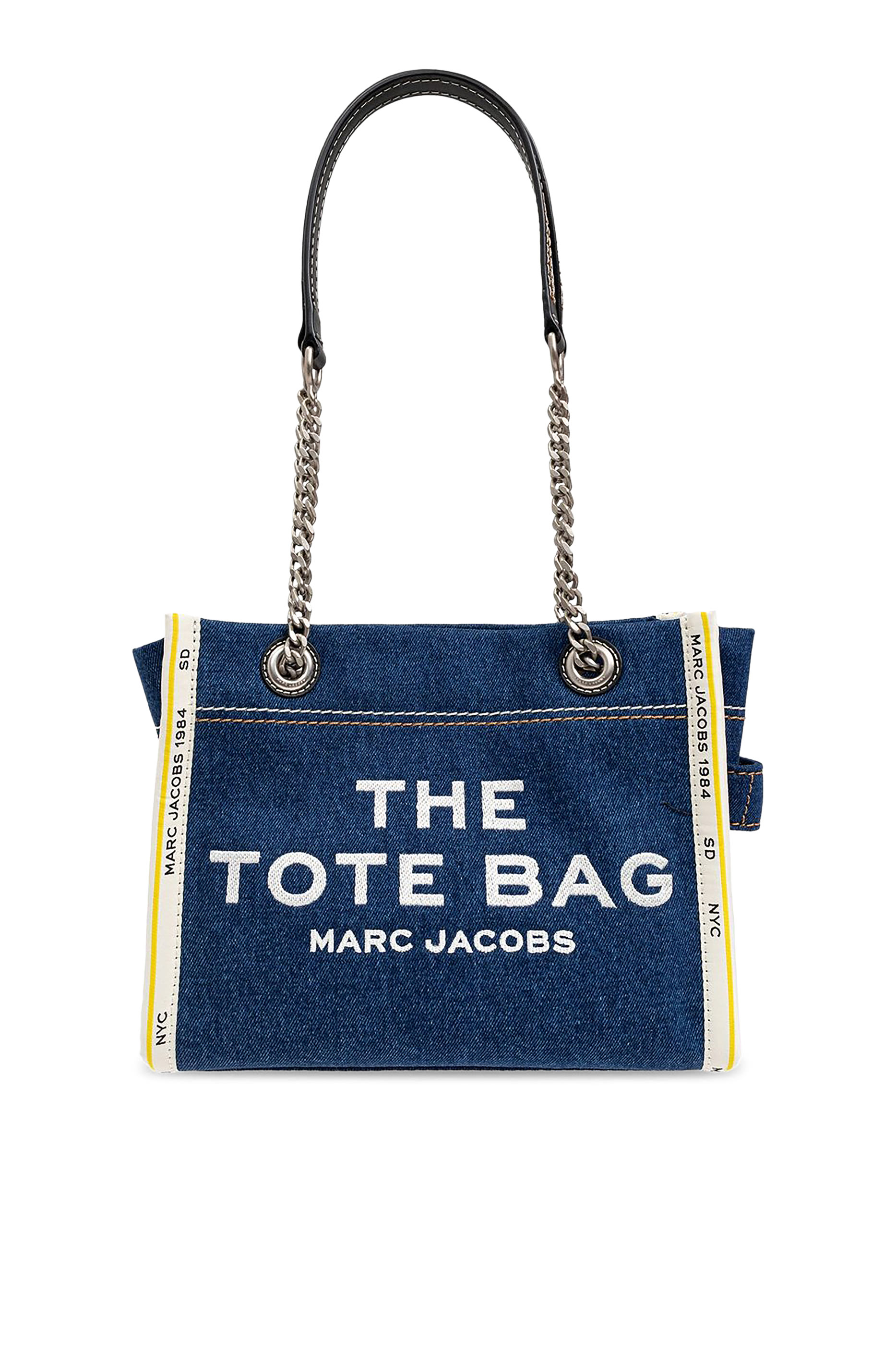 The Denim Chain Small Tote Bag
