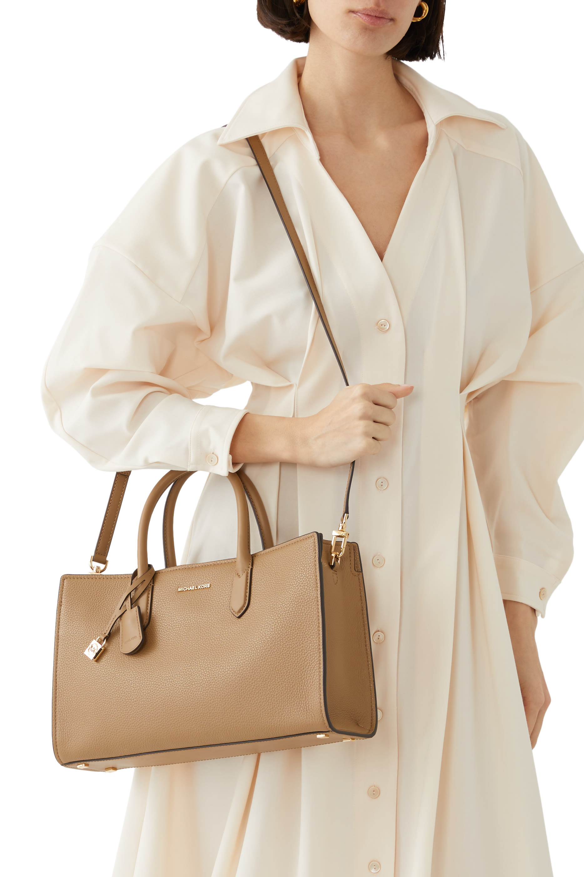 Scarlett Medium Leather Satchel