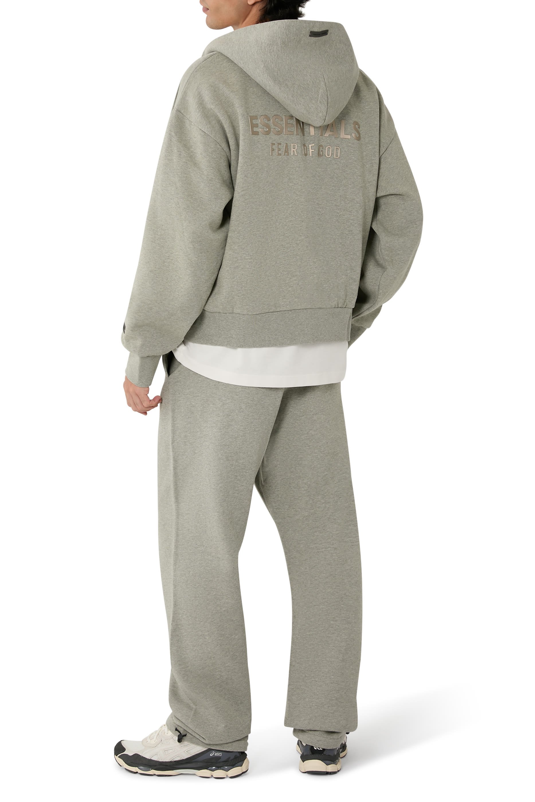 Classic Fit Fleece Zip-Up Hoodie