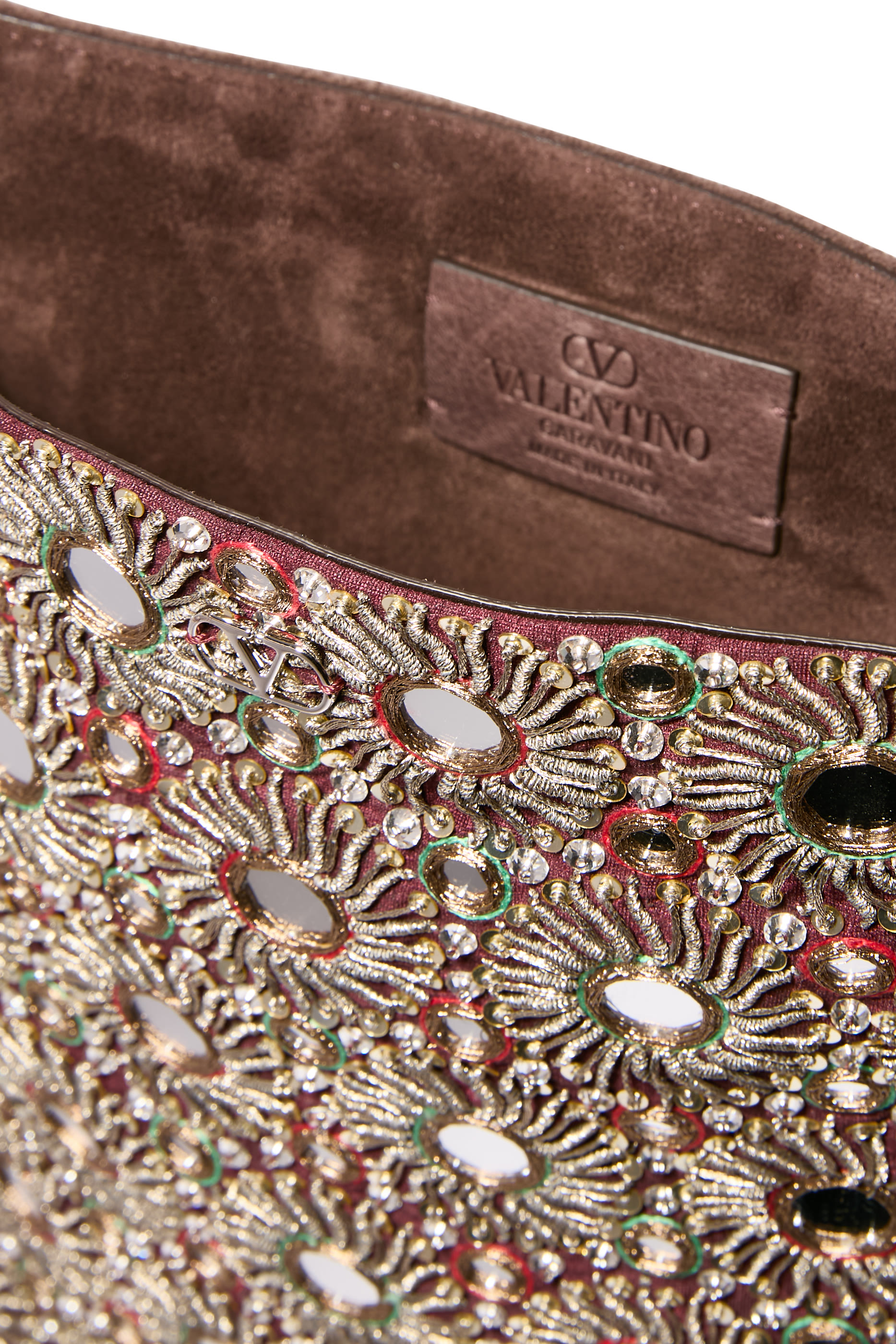 Nellcôte Embroidered Shoulder Bag