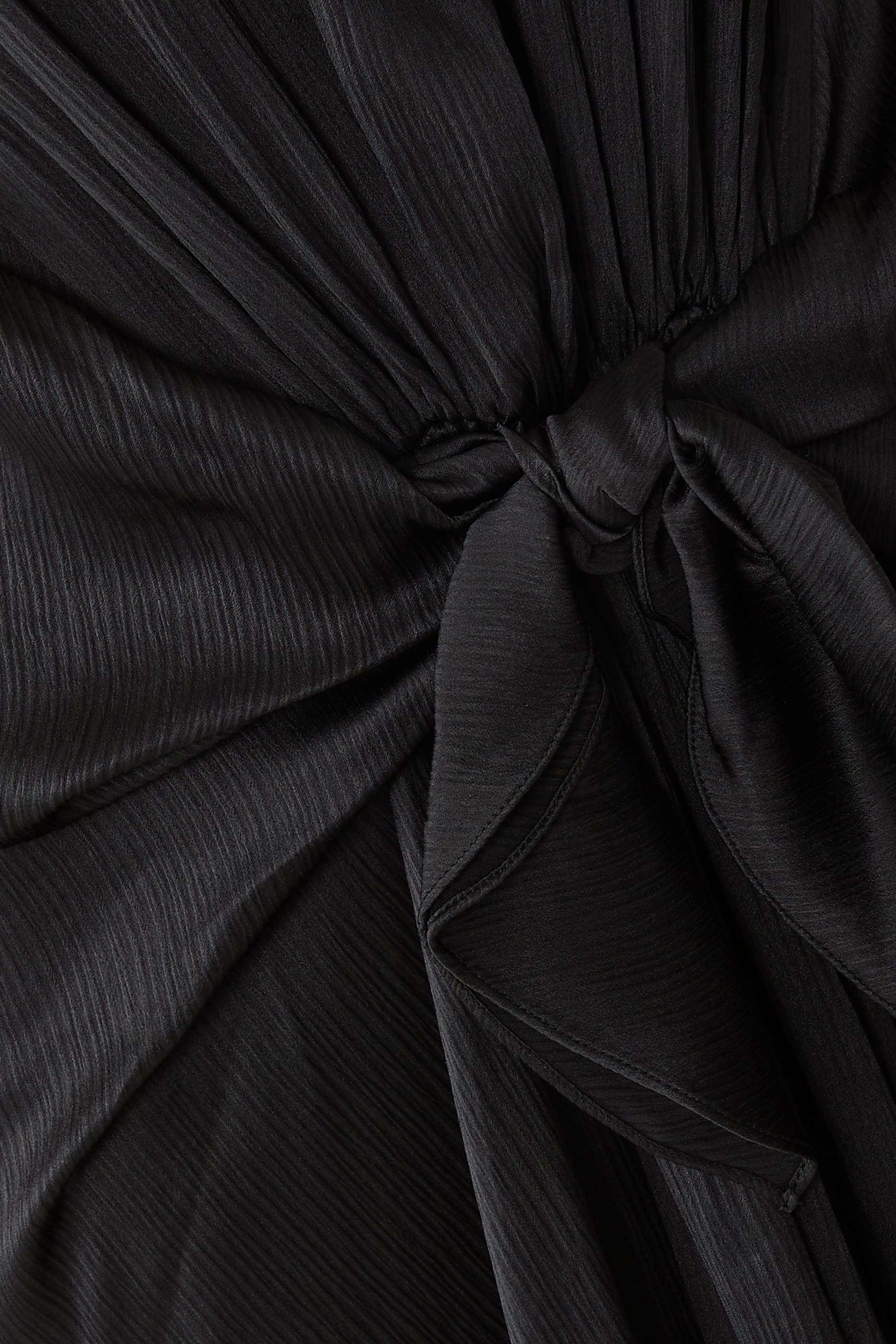 Knotted Waist Longline Dress