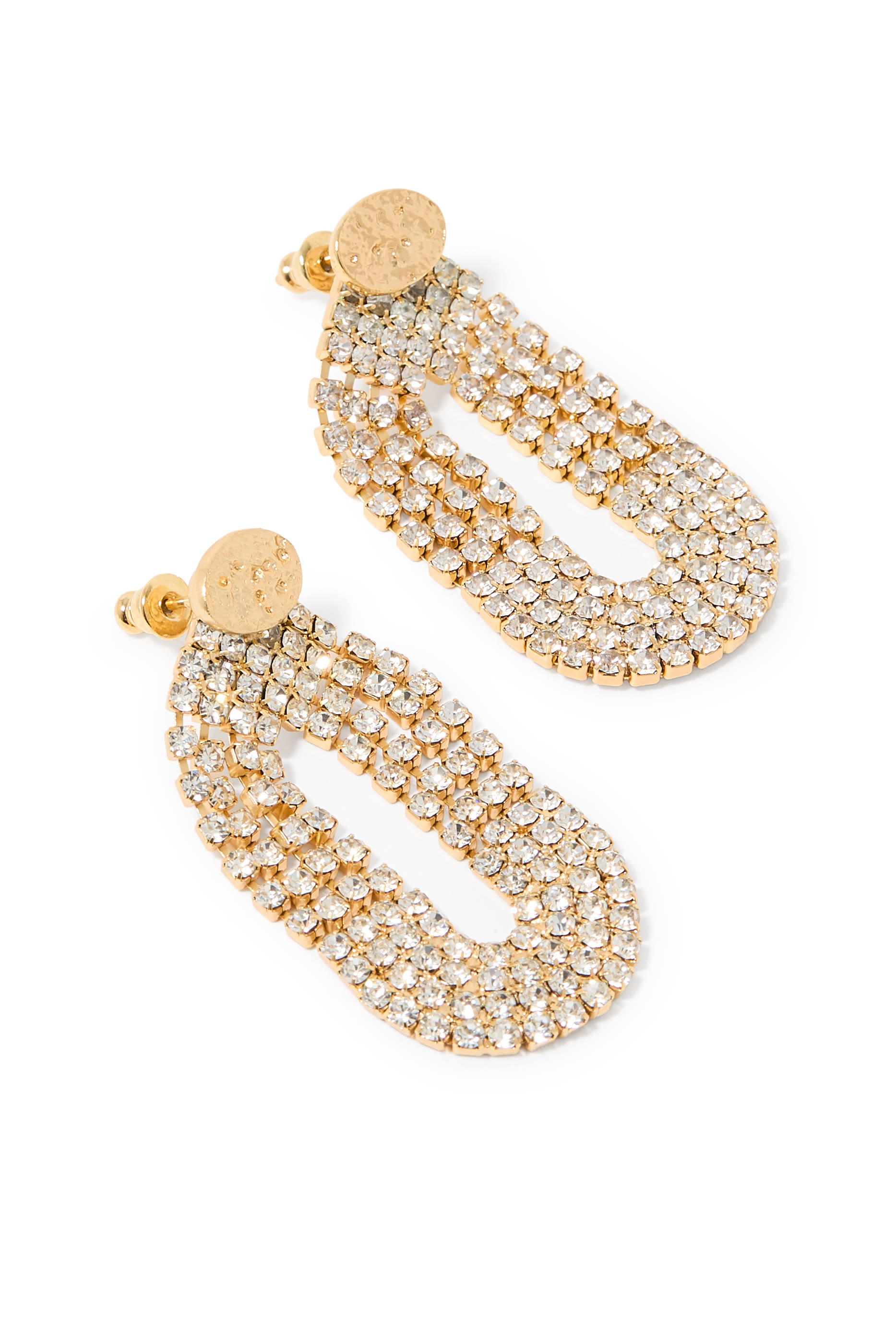 Crystal-Embellished Earrings