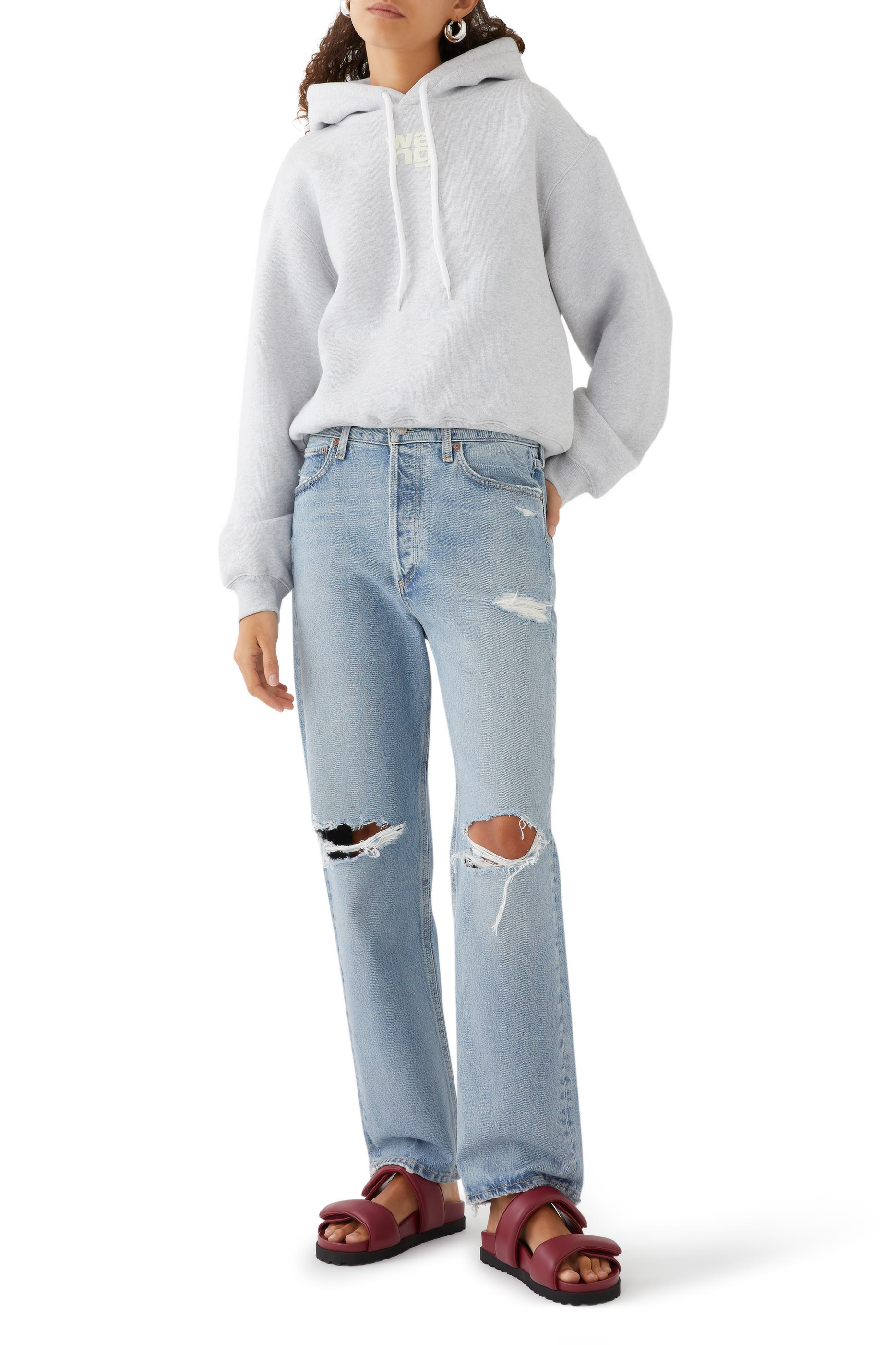 Rubberized Logo Hoodie