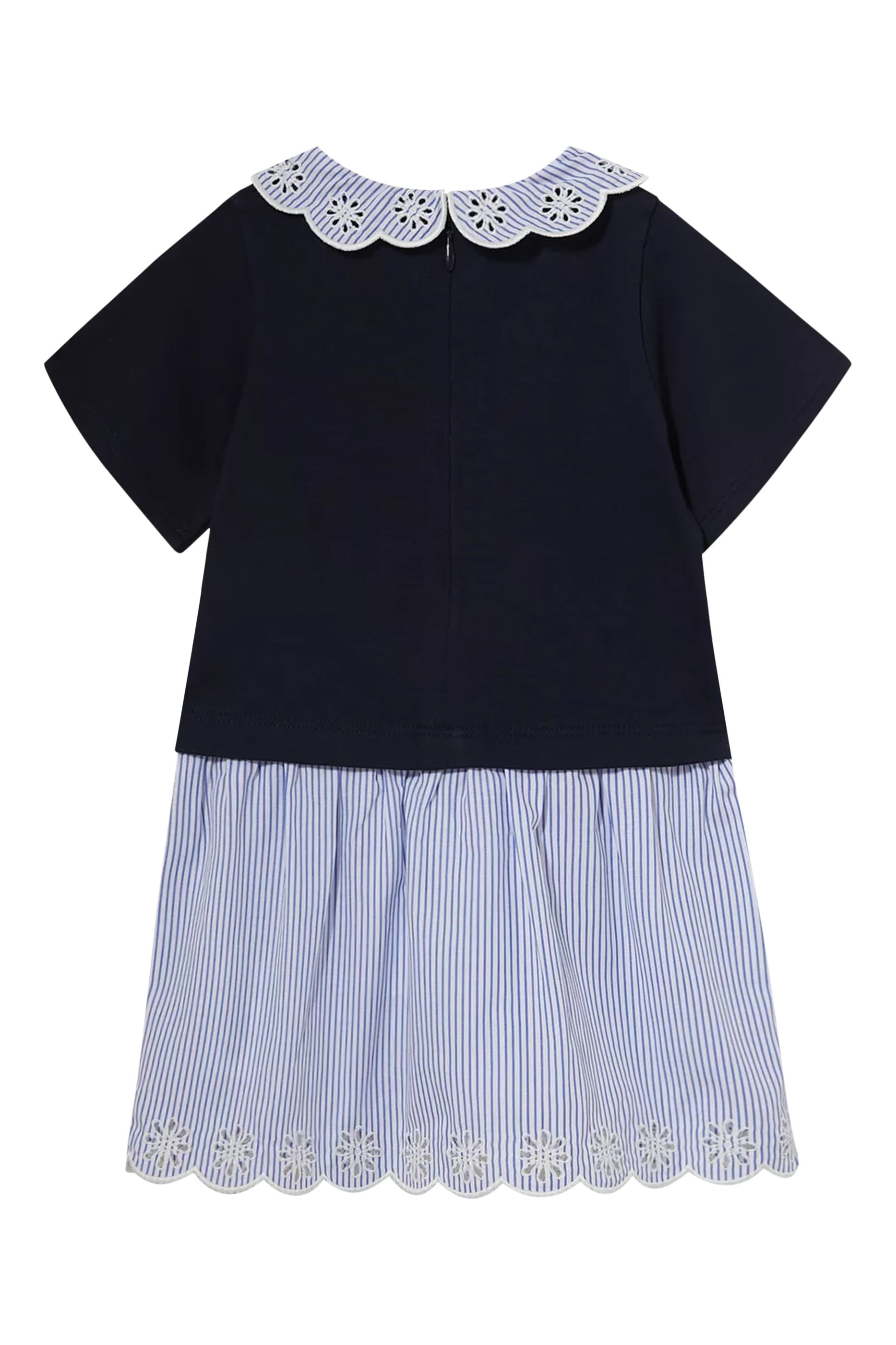 Kids Striped Shirt Dress